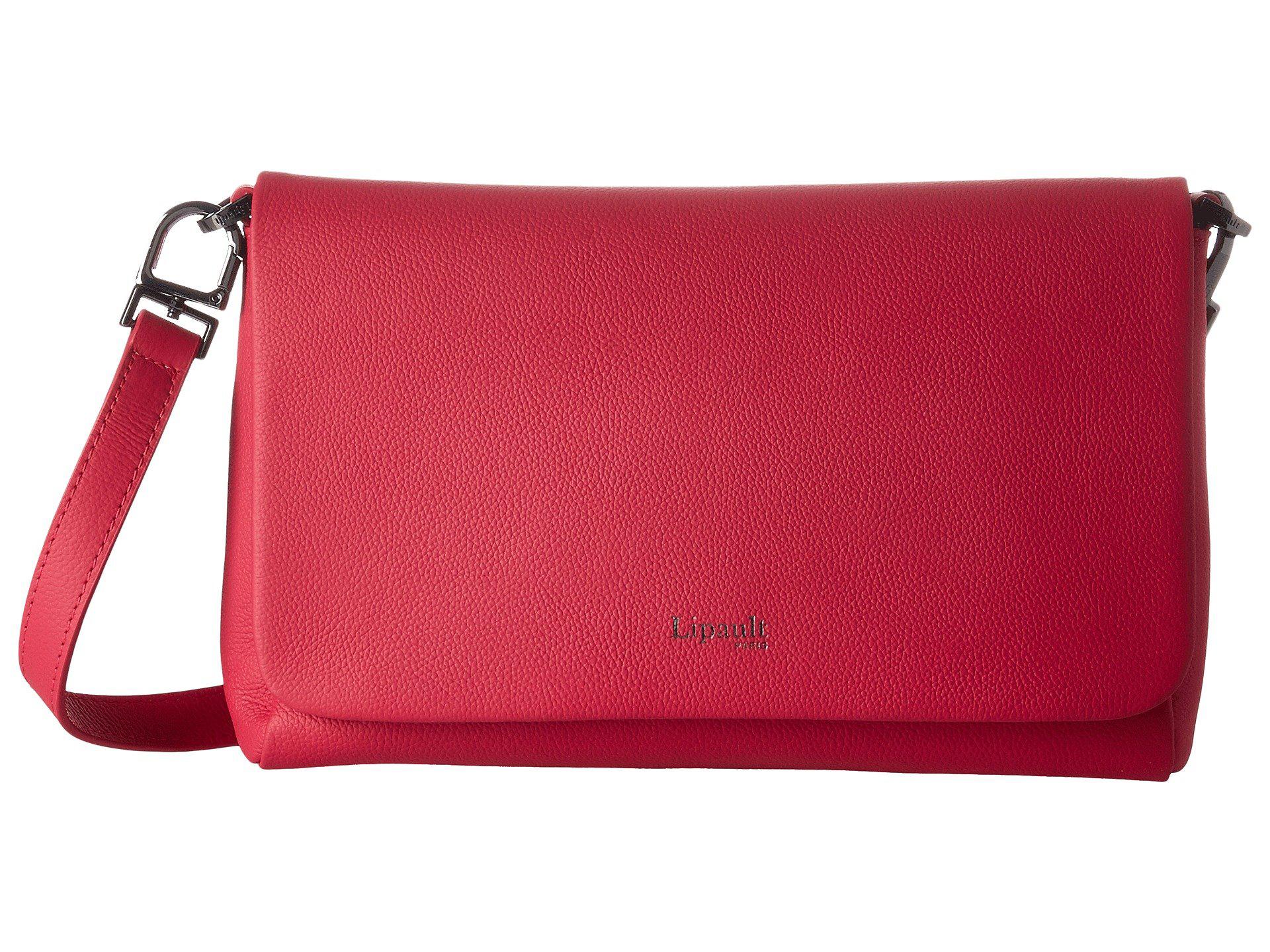 lipault plume elegance clutch bag