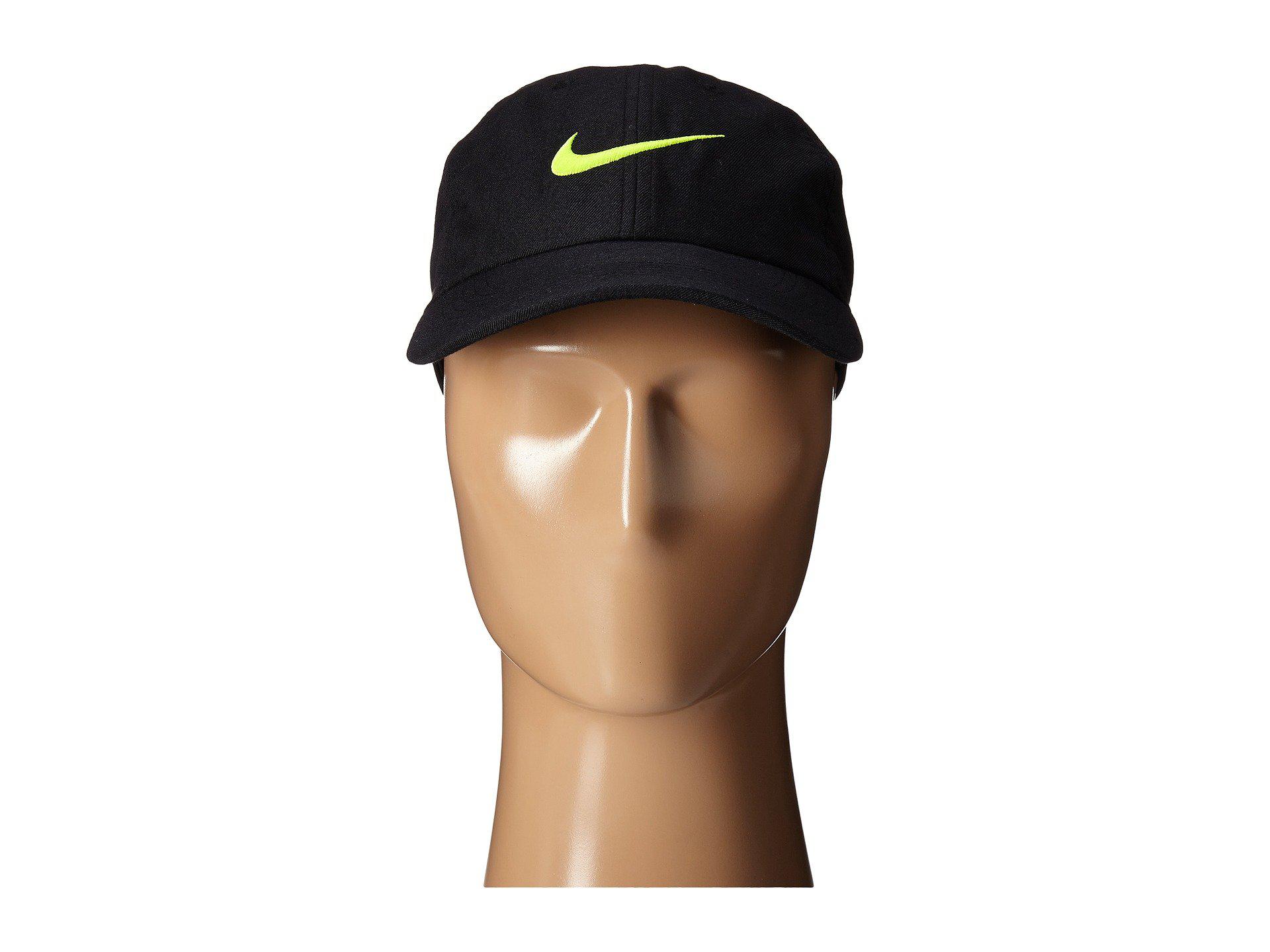 Nike Train Twill H86 Hat (black/black/volt) Caps for Men | Lyst