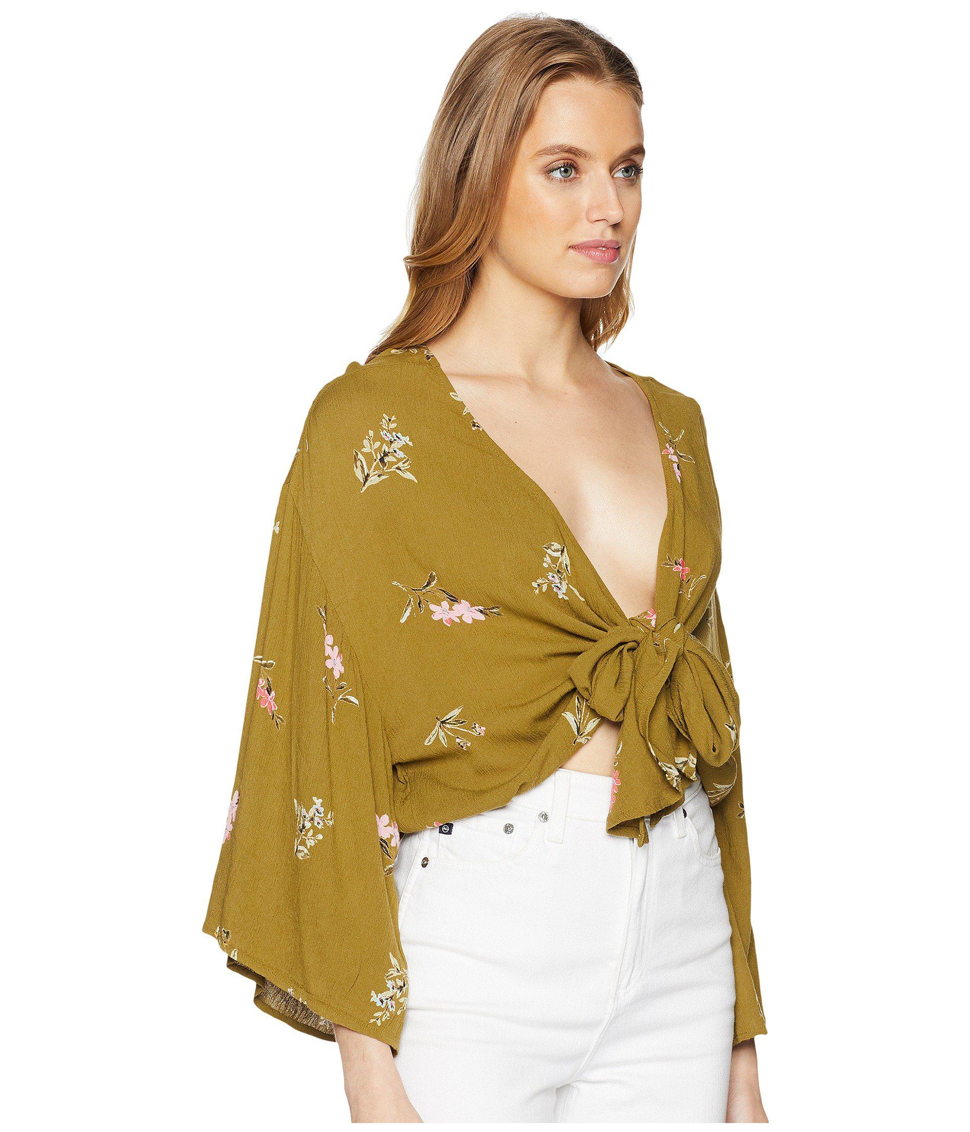Knot Woven Multicolor Top Billabong Yours xoQdCBerW