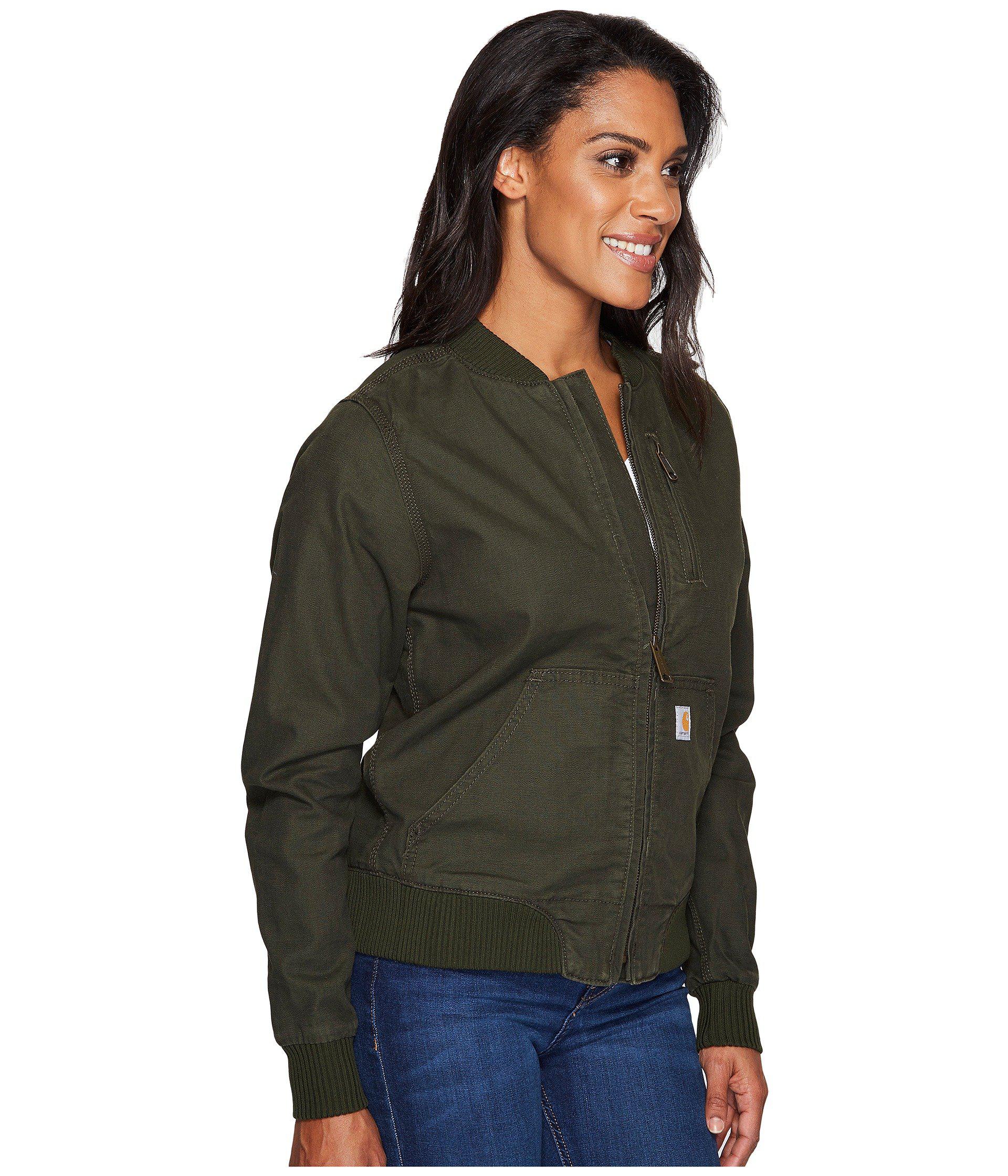 carhartt jacket olive