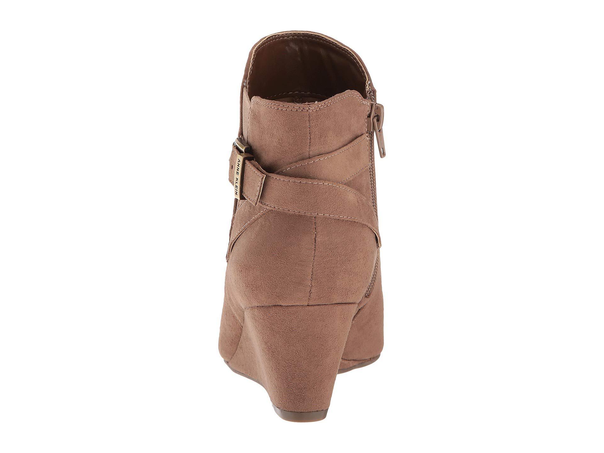 anne klein admina wedge bootie