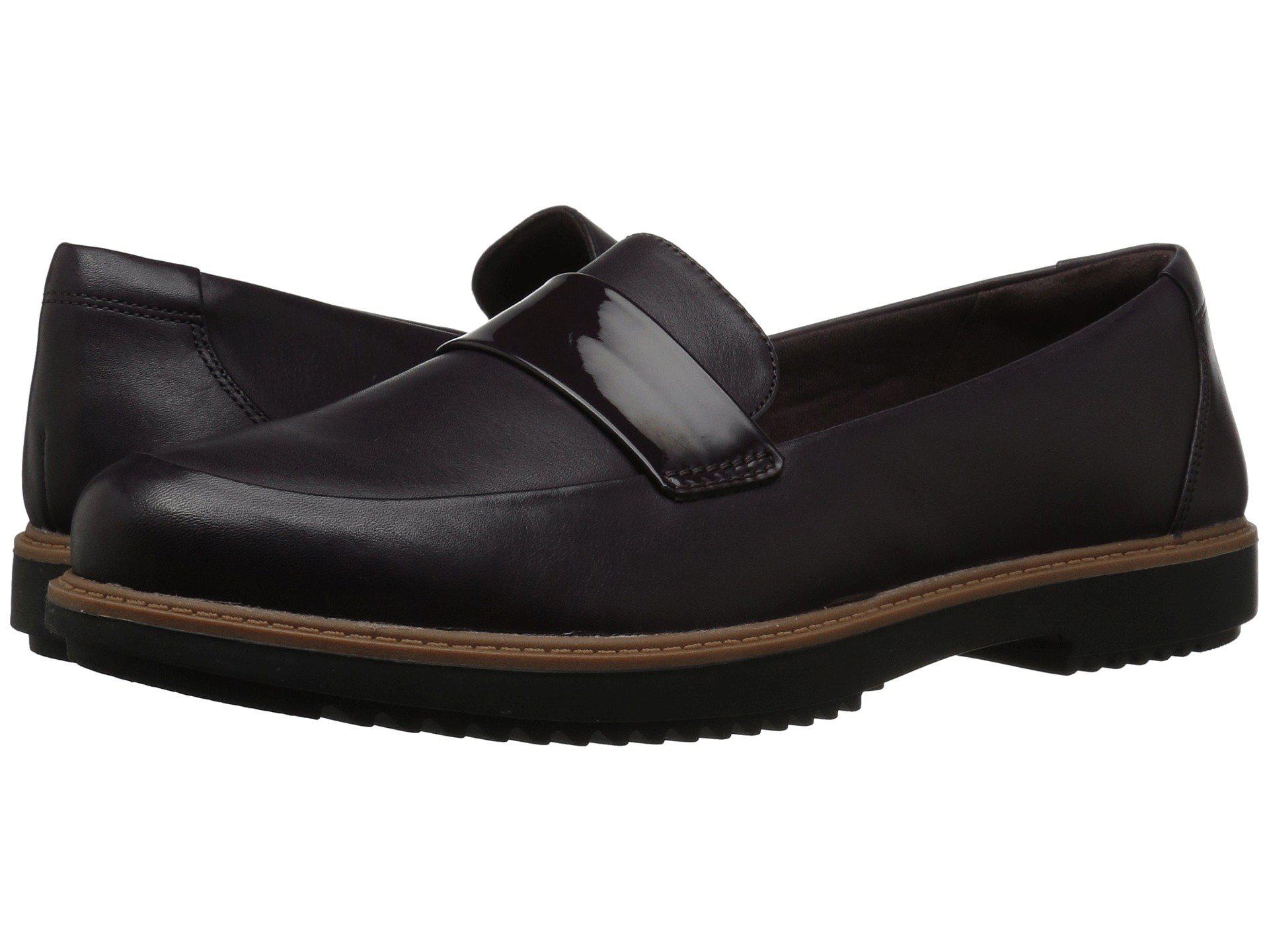 clarks raisie arlie aubergine