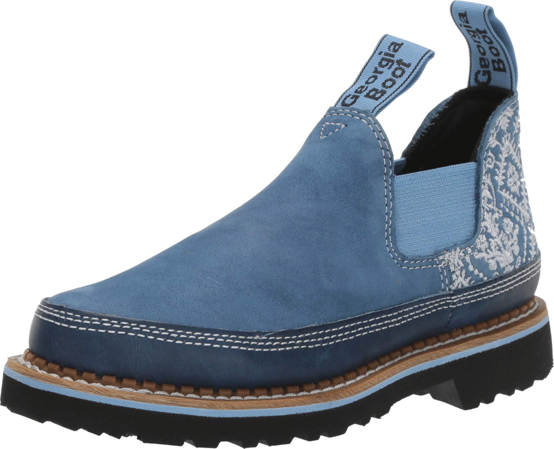 Boot Leather Romeo in Blue Lyst