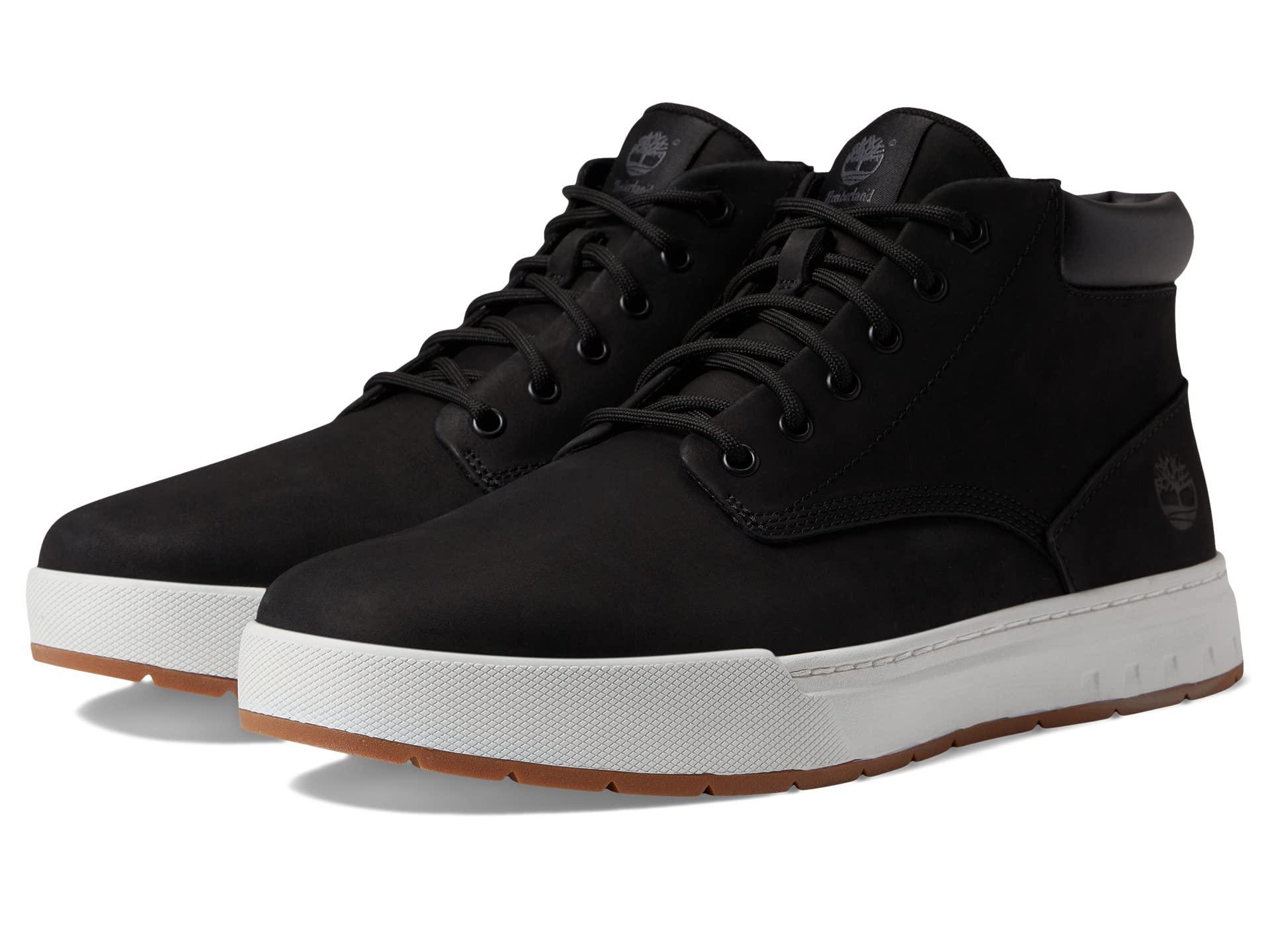 Timberland Maple Grove Leather Chukka In Black For Men | Lyst