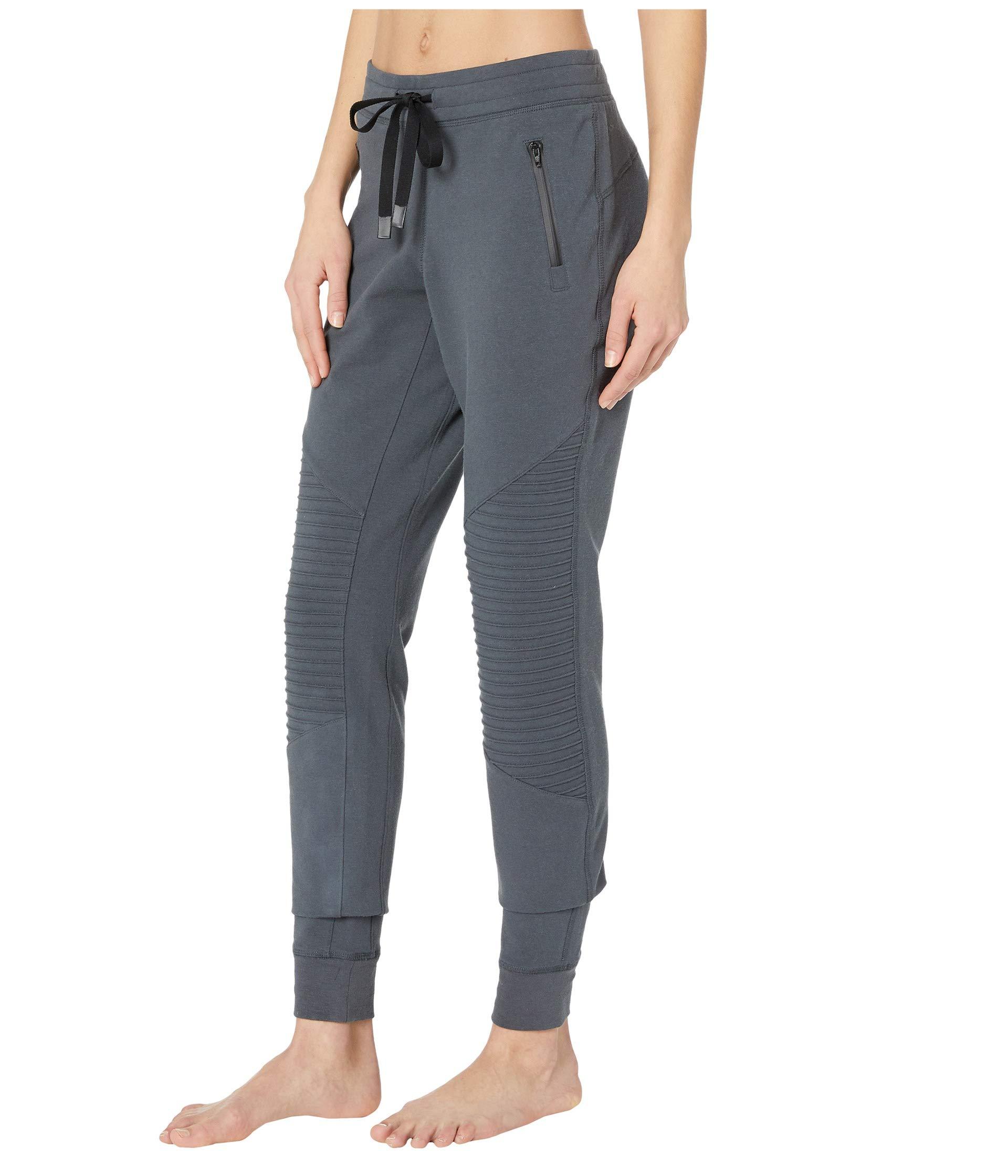 Alo Yoga Urban Moto Sweatpants in Anthracite (Gray) Save