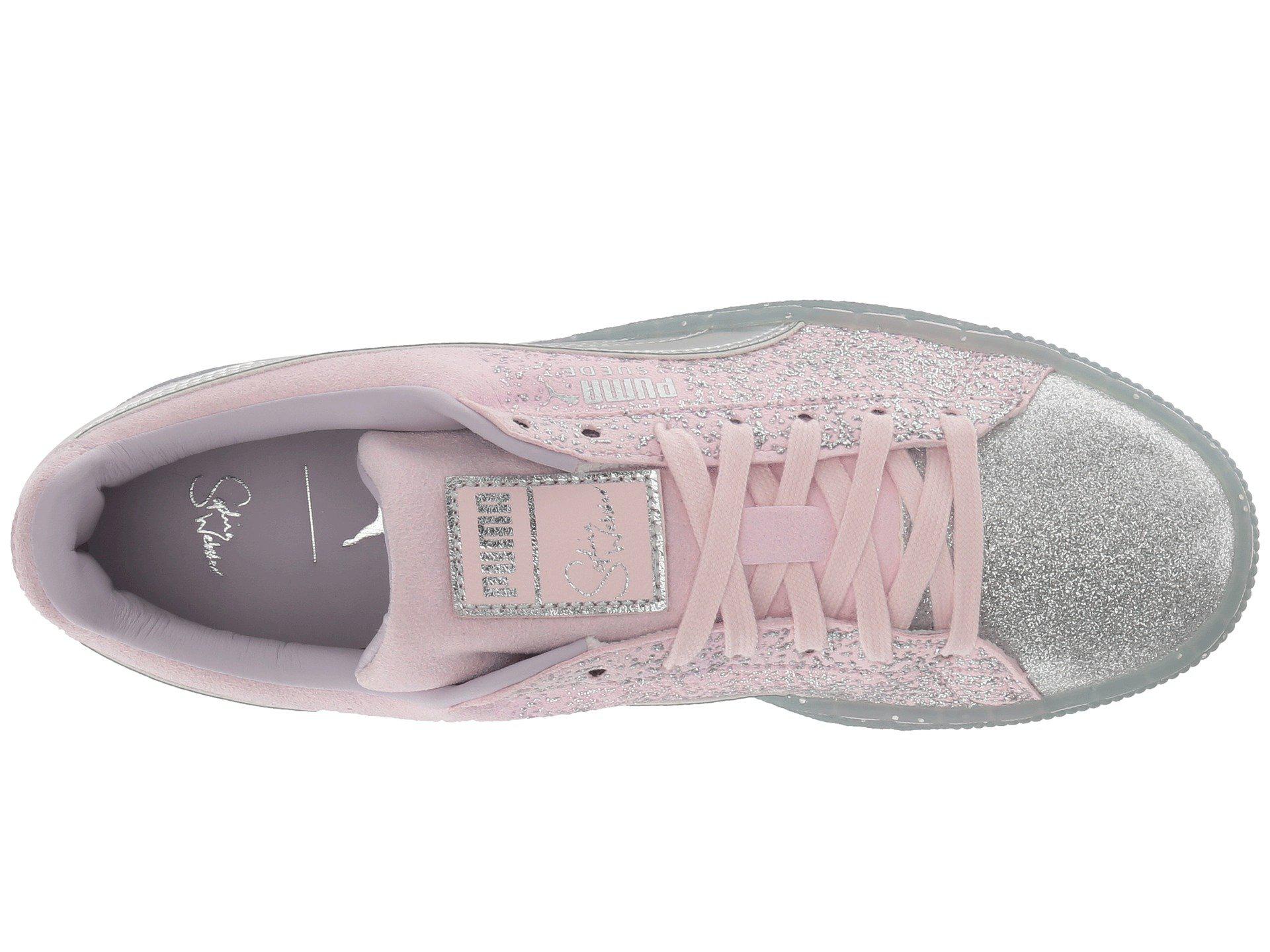 womens glitter puma shoes