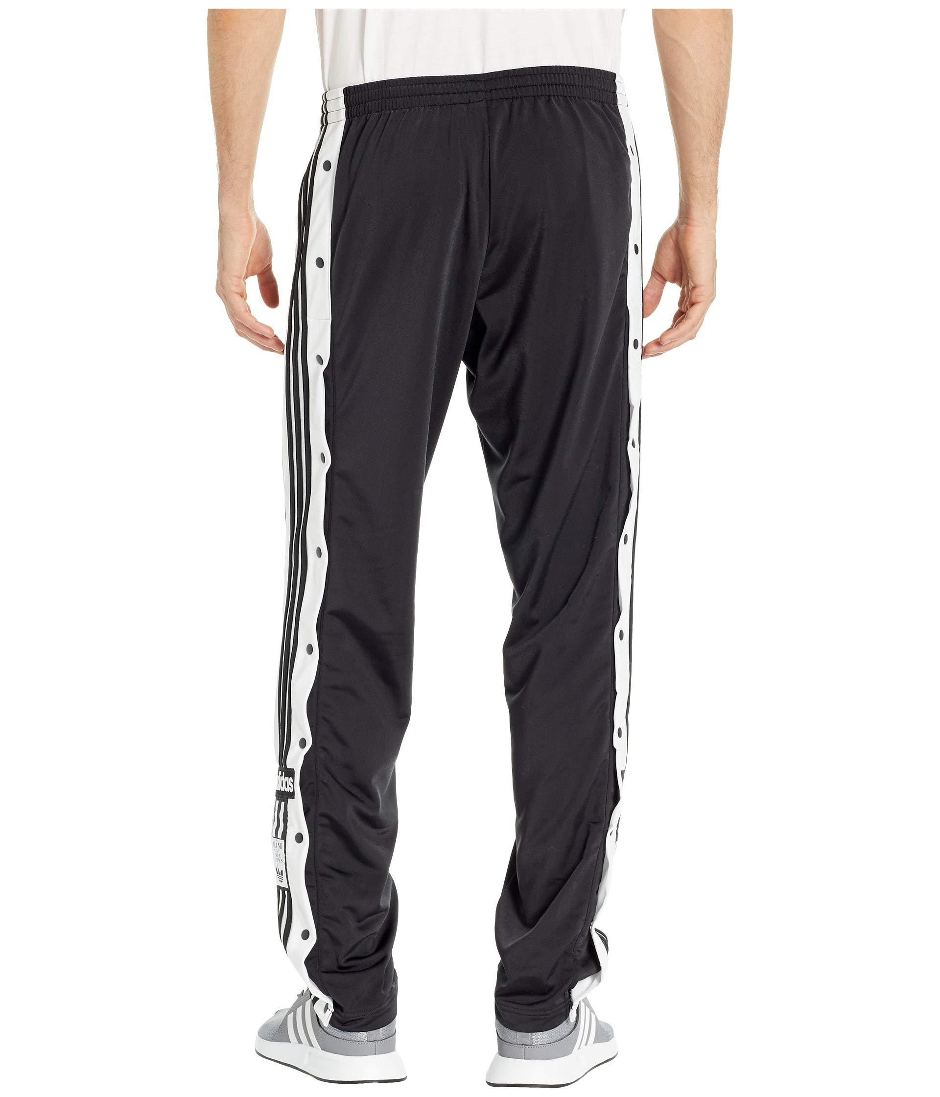 adidas Originals Synthetic Snap Pants (black) Men's Casual Pants for ...