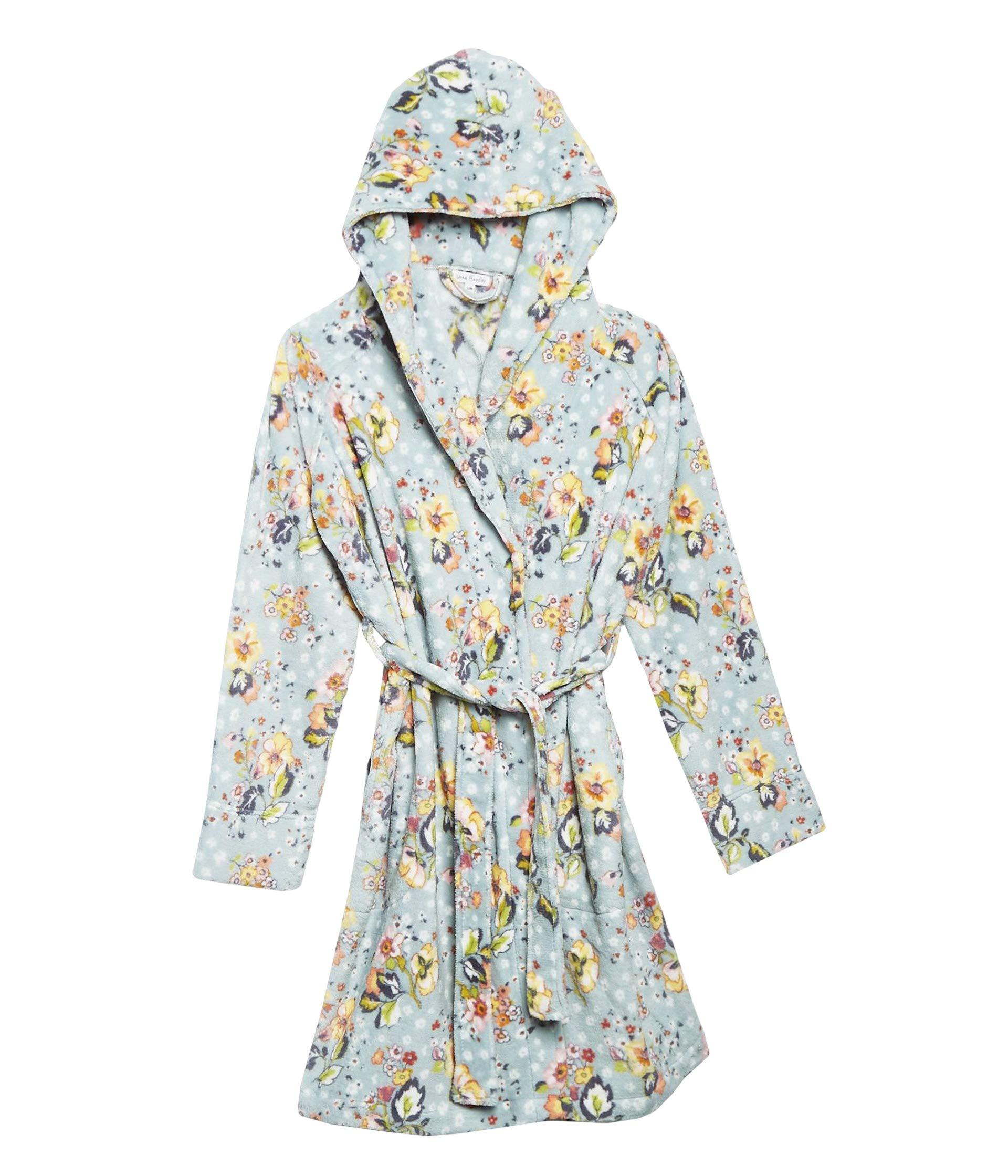 Vera Bradley Lightweight Fleece Robe in Blue Lyst