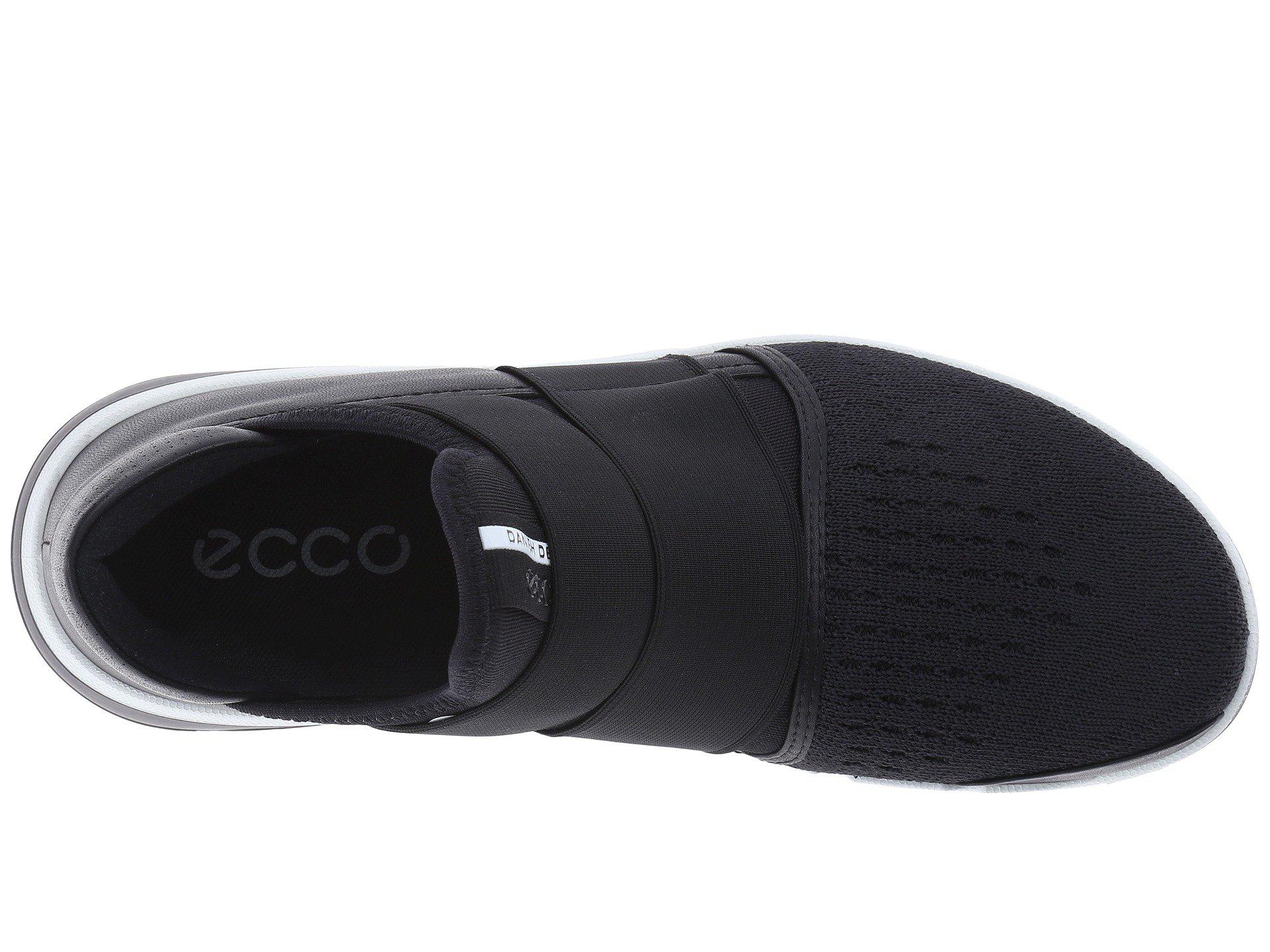 Ecco Leather Intrinsic 2 Slip-on in Black/Black (Black) for Men - Lyst