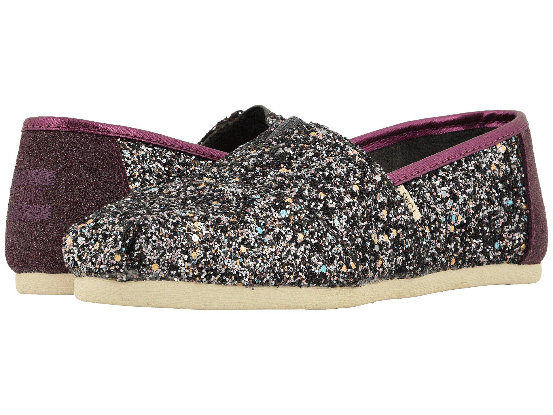 toms pewter party glitter