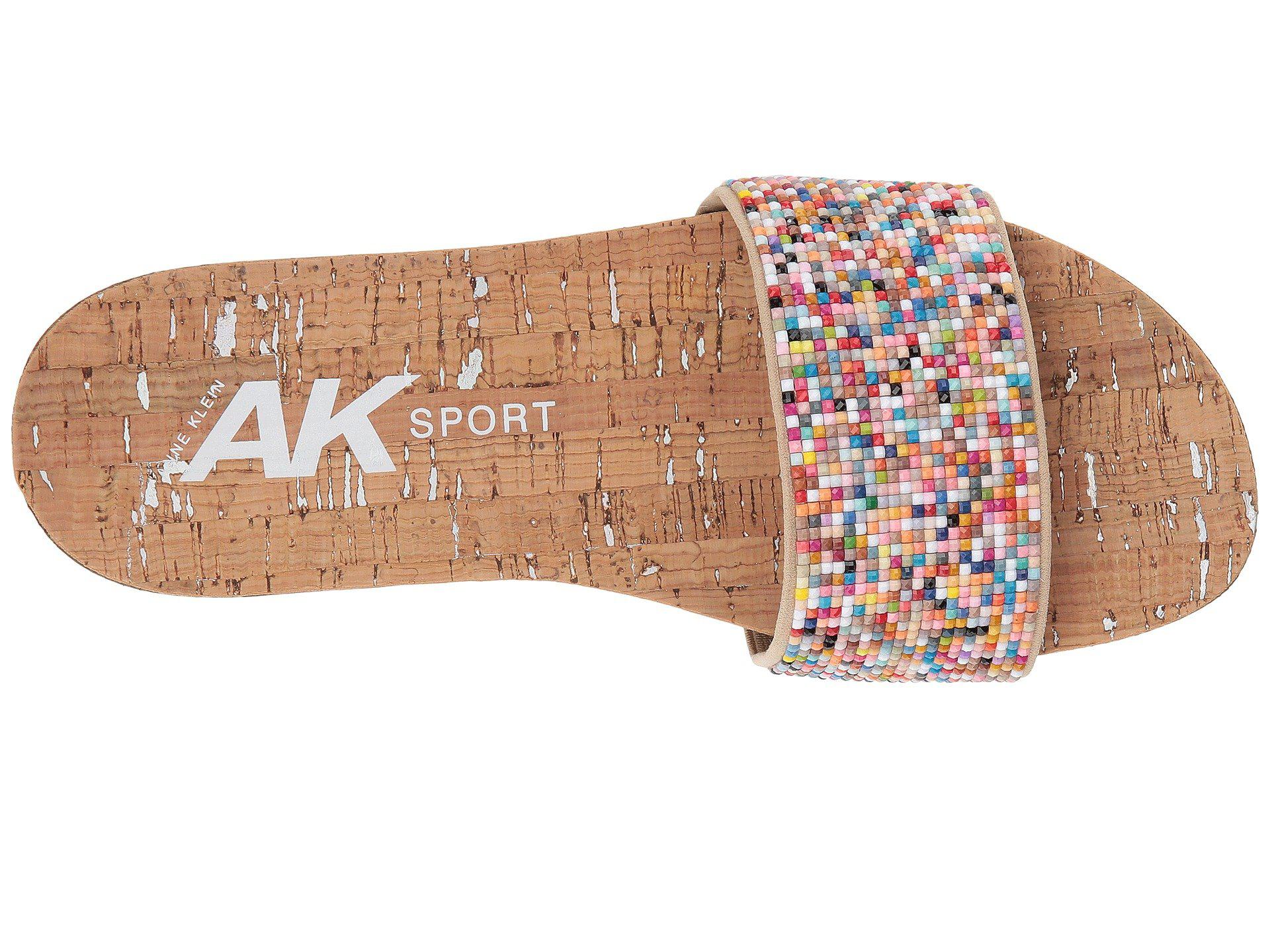 anne klein women's qtee slide sandal