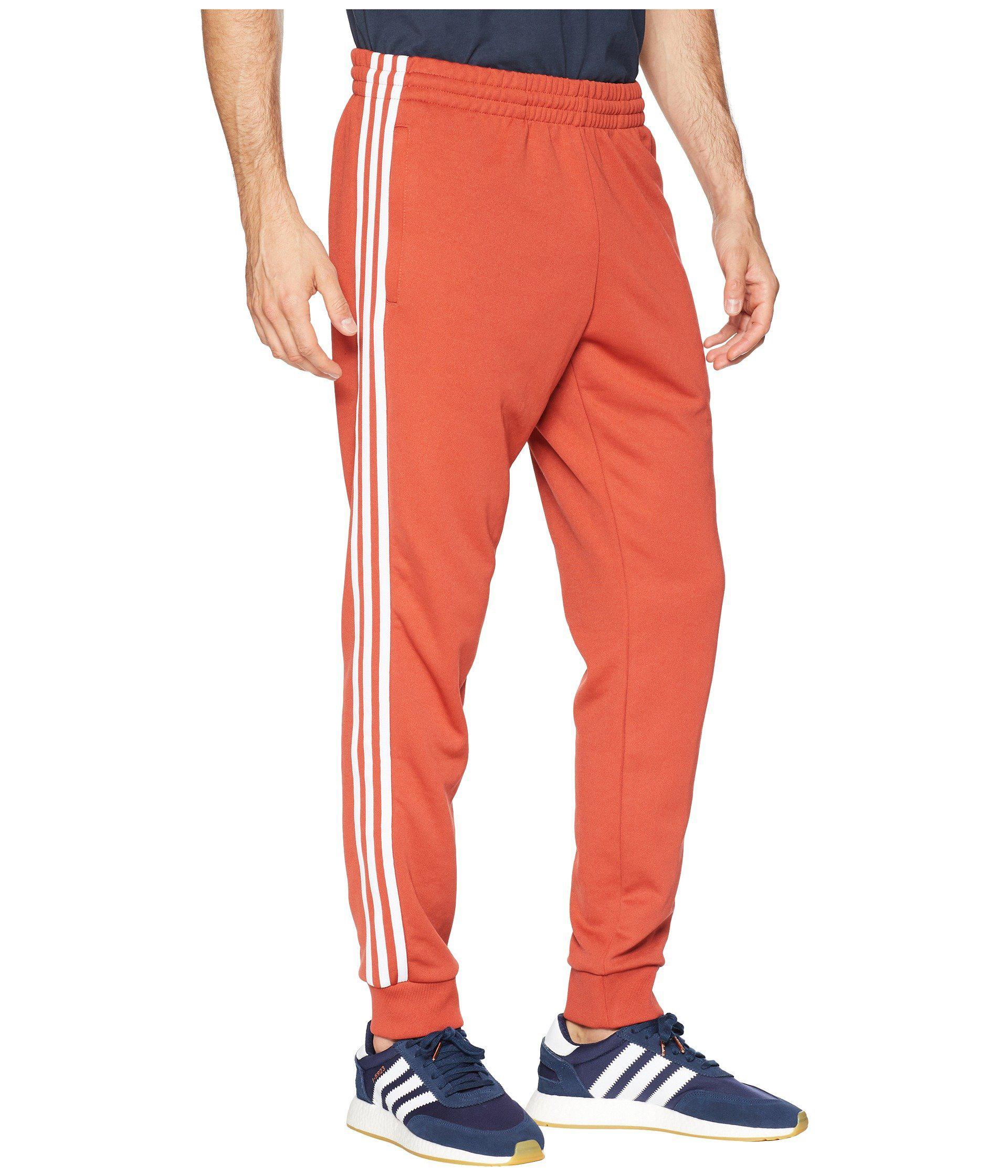 adidas Originals Synthetic Superstar Track Pants (shift Orange) Workout for  Men - Lyst