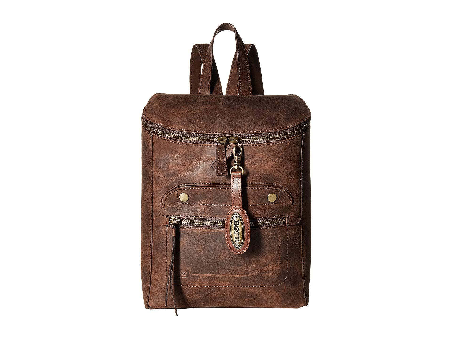 born leather backpack