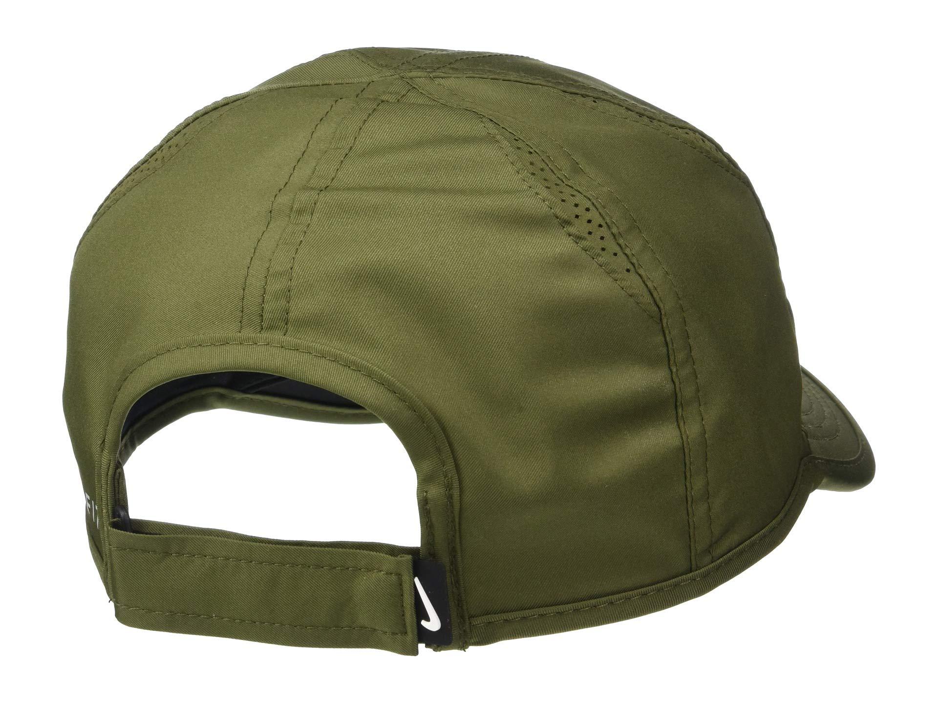 Nike Synthetic Featherlight Cap Women's (sail/black/orange Pulse