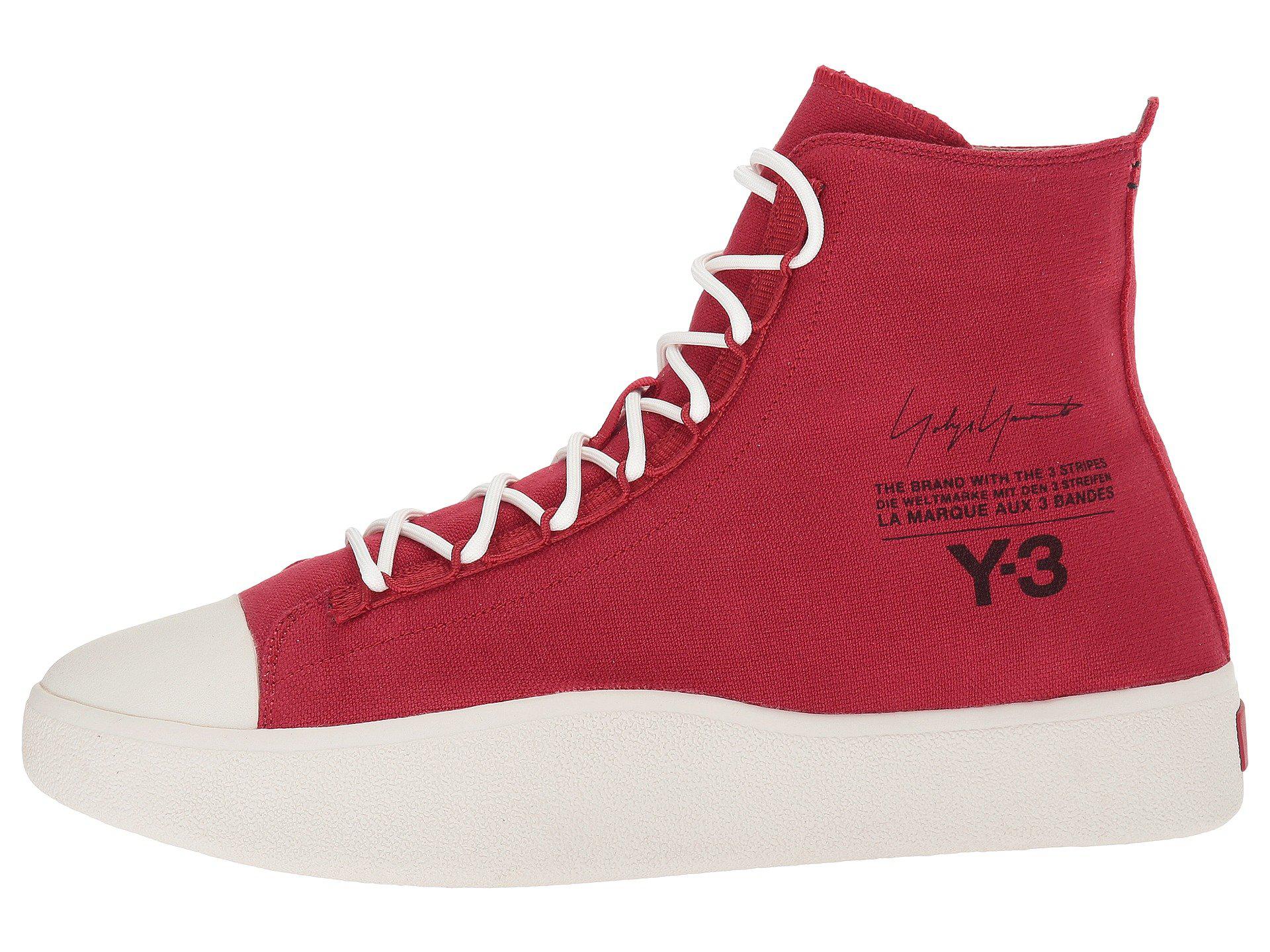 Y-3 Canvas Bashyo in Red for Men - Lyst
