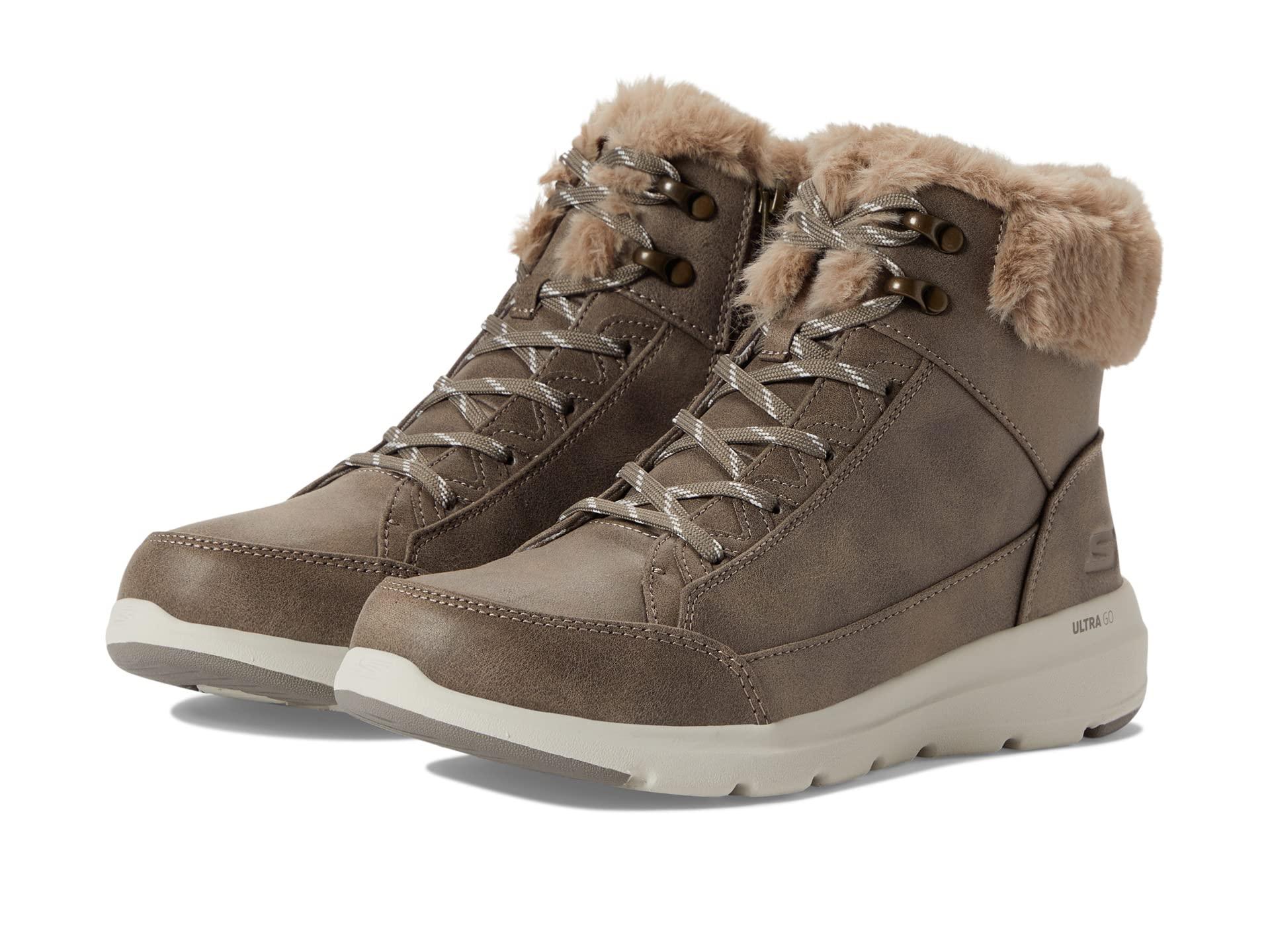 Skechers Glacial Ultra - Cozyly in Brown | Lyst