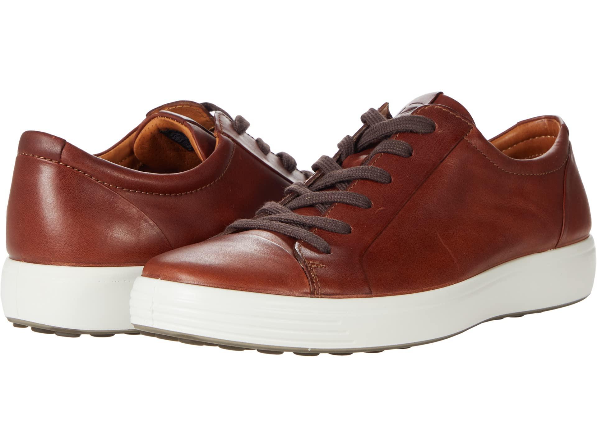 Ecco Soft 7 City Sneaker in Brown for Men | Lyst