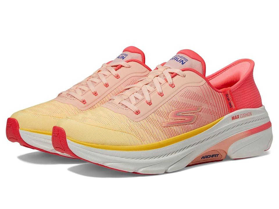 Skechers Max Cushioning Arch Fit 2.0 Adelphi Hands Free Slip Ins Peach Shoes in Orange Lyst