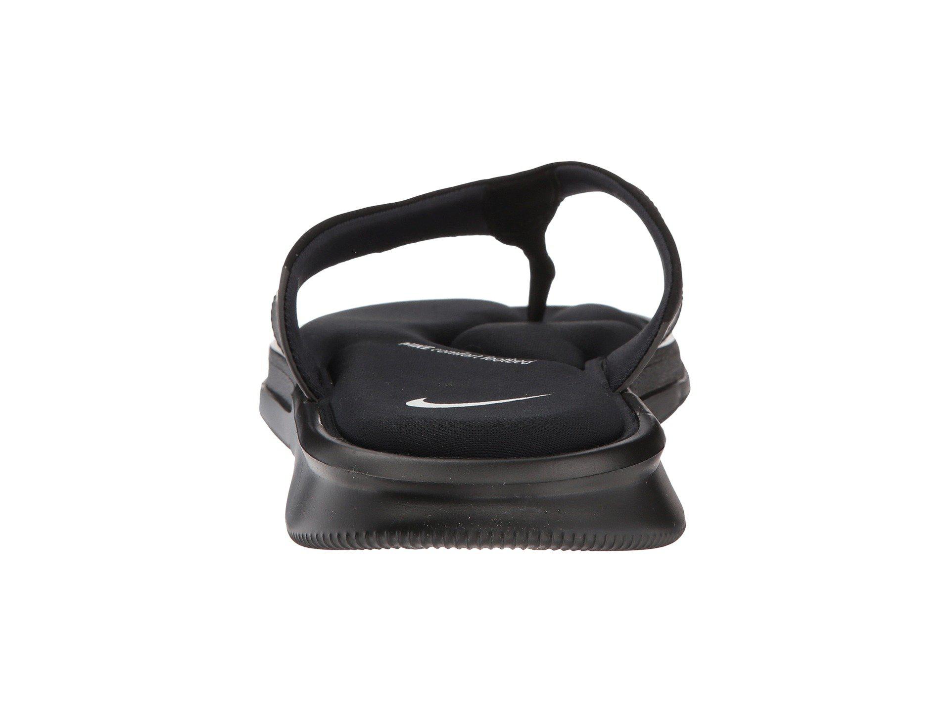 Nike Rubber Ultra Comfort Thong S 916831-001 in Black/White (Black) for Men  | Lyst