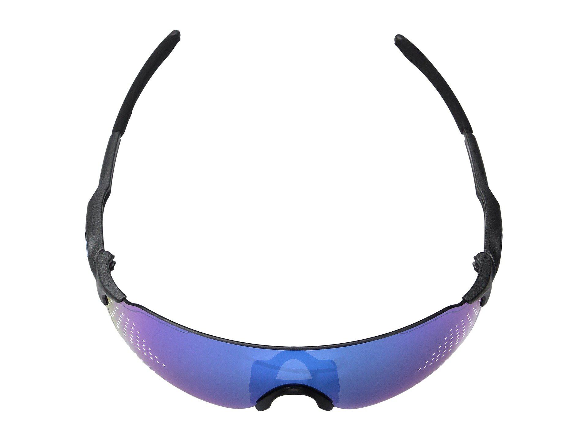 Oakley Evzero (matte Black W/ Prizm Trail) Fashion Sunglasses in Blue for Men | Lyst