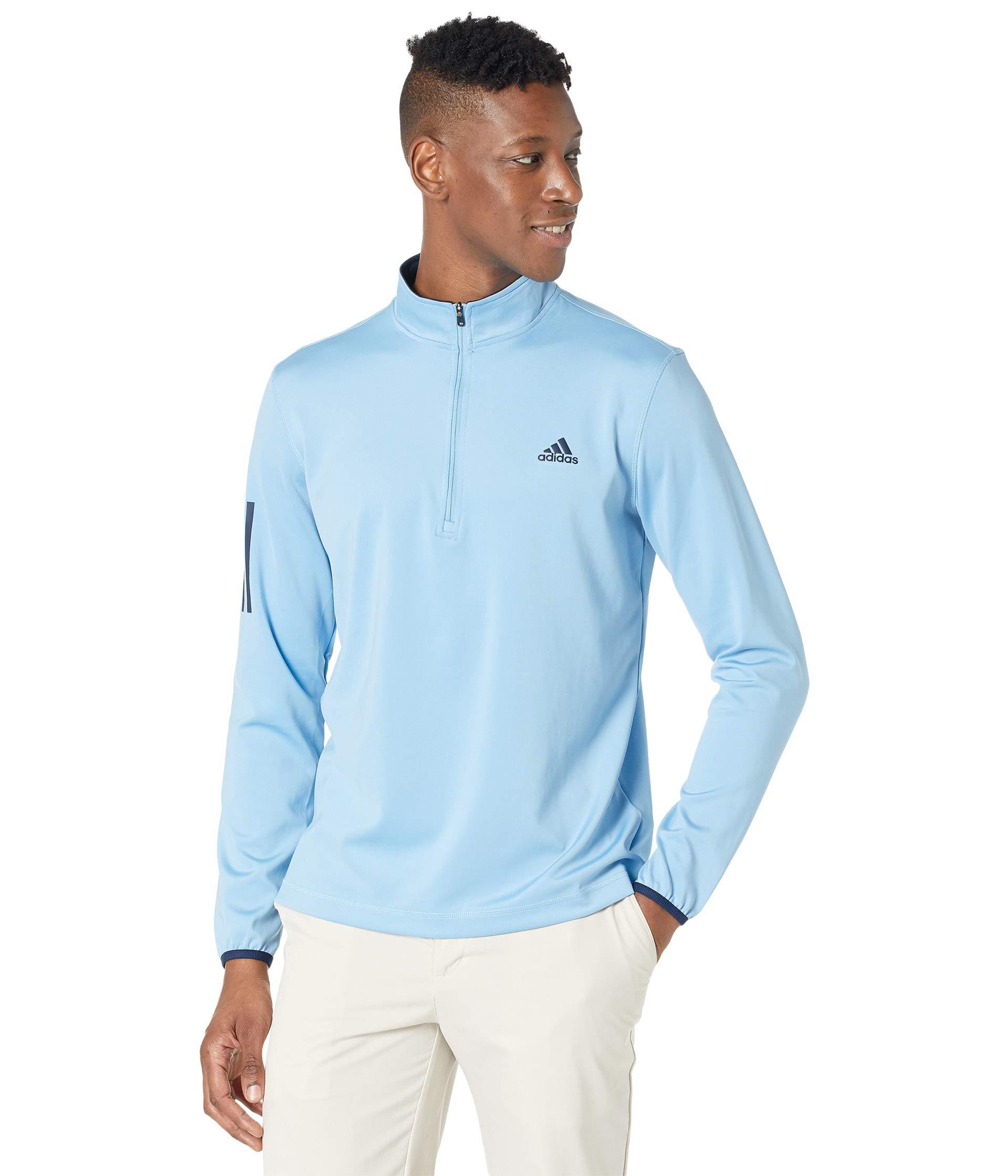 adidas Originals Synthetic 3-stripes Midweight Layer Left Chest in Blue ...