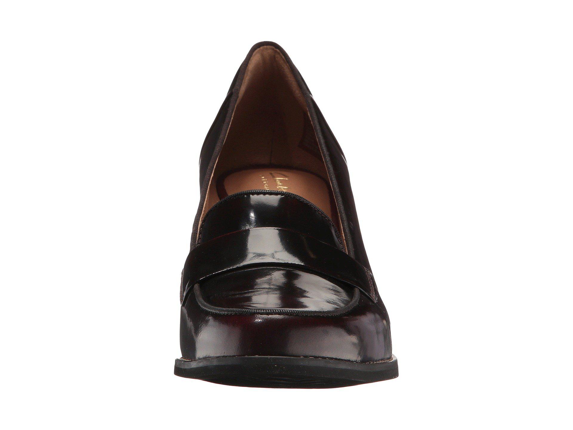 clarks tarah grace burgundy