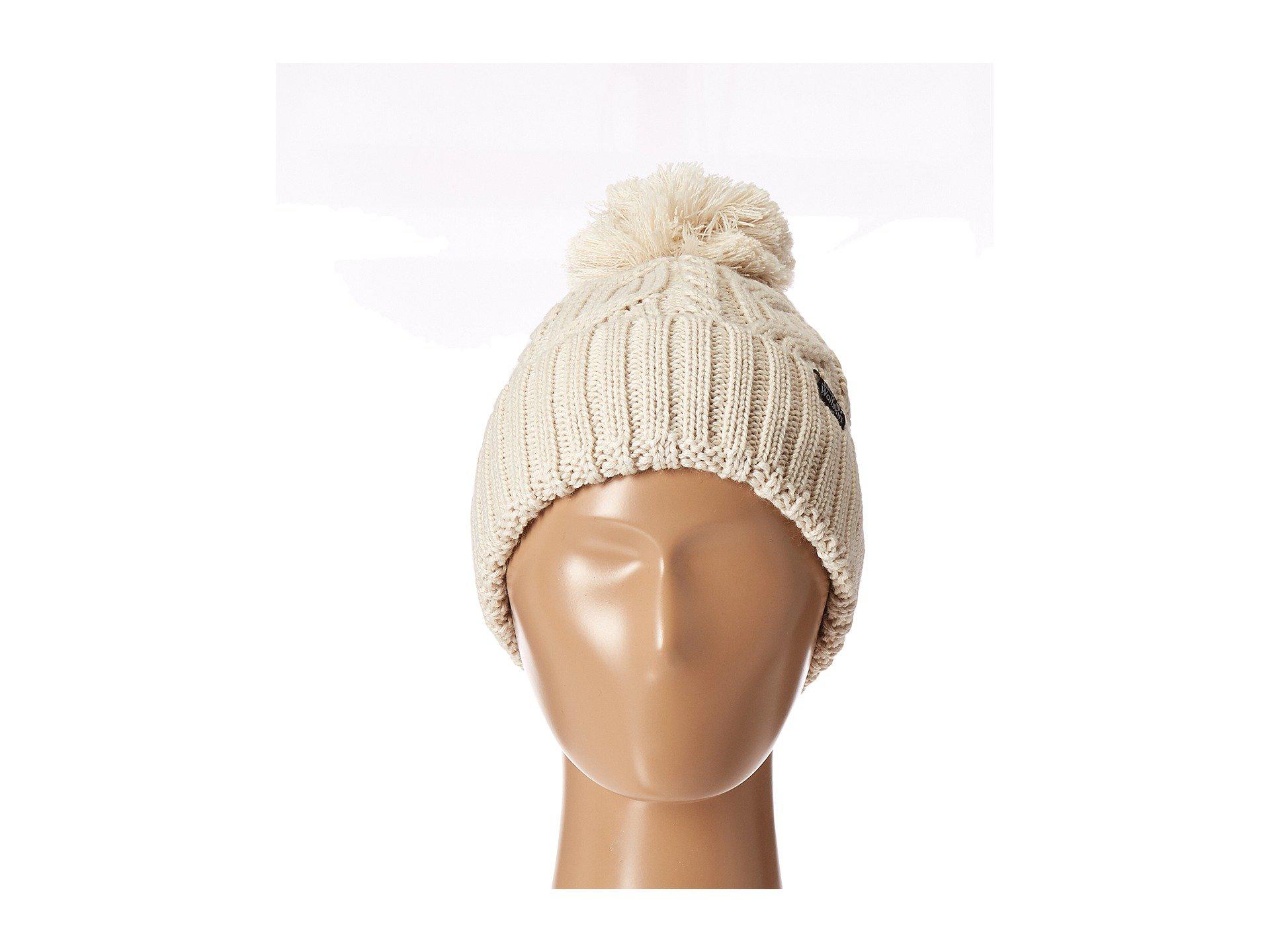 jack wolfskin stormlock pompom beanie