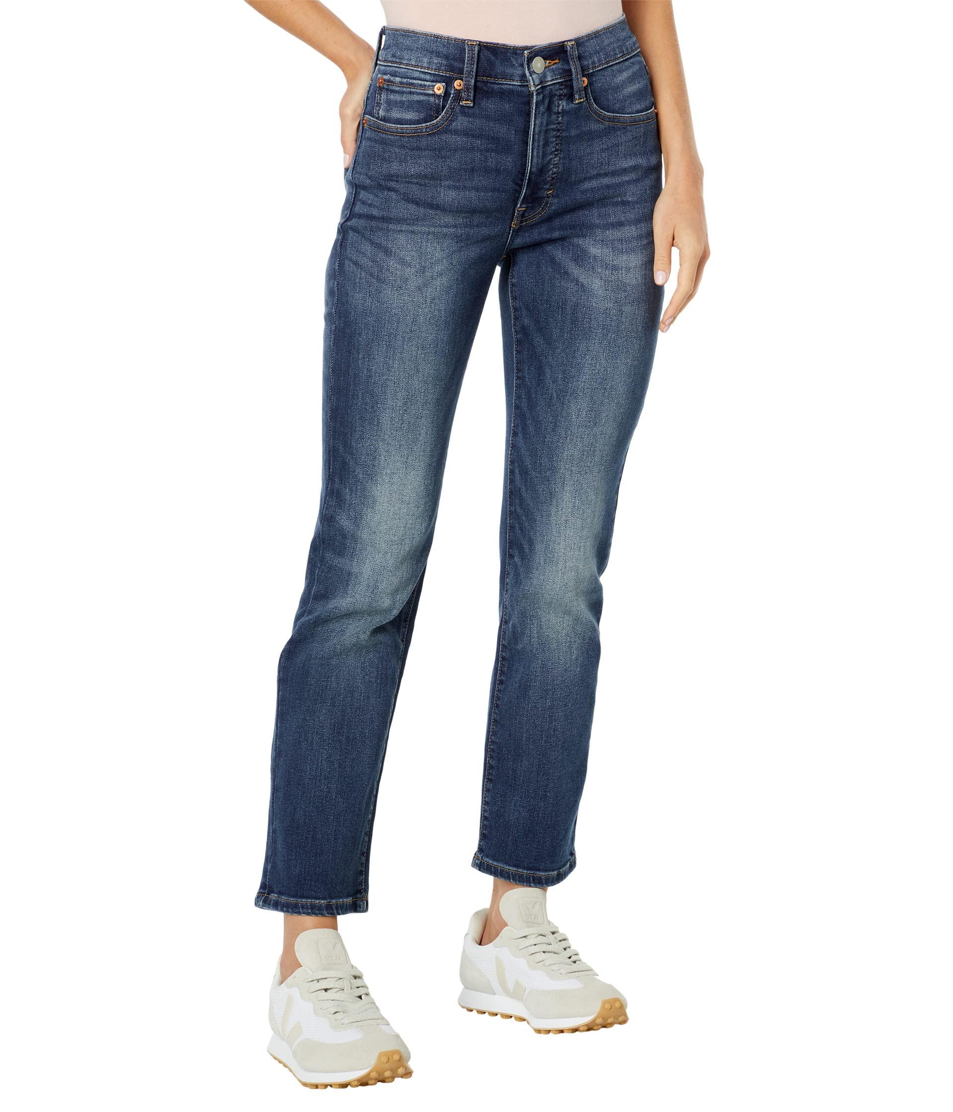 Lucky Brand High-rise Zoe Straight In Lightyear in Blue | Lyst