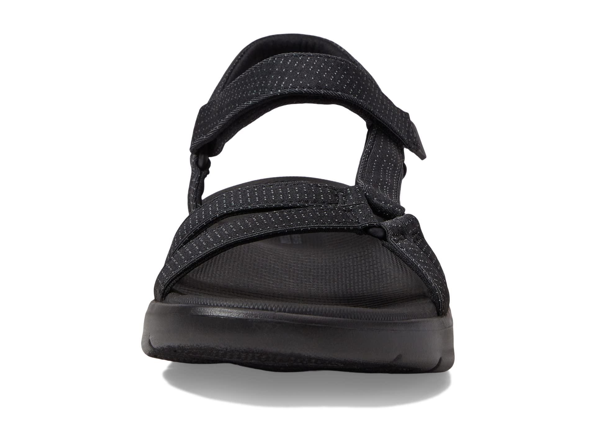 Skechers Go Walk Flex Sandal - Sublime in Black | Lyst
