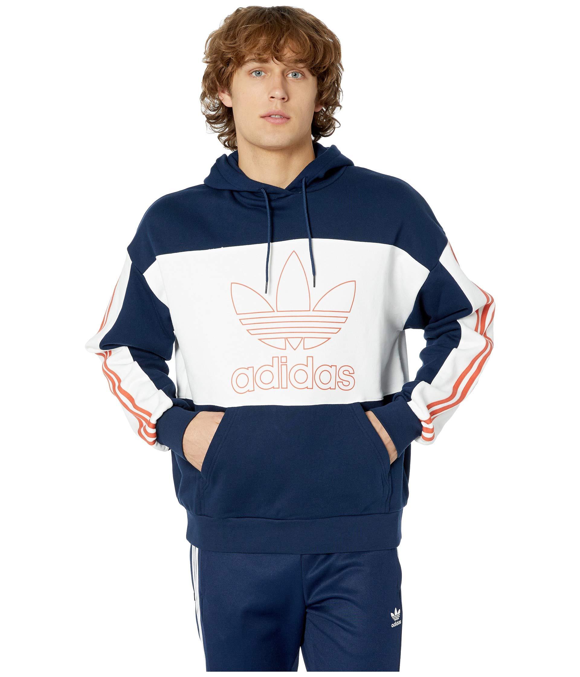 men's adidas originals spirit outline hoodie