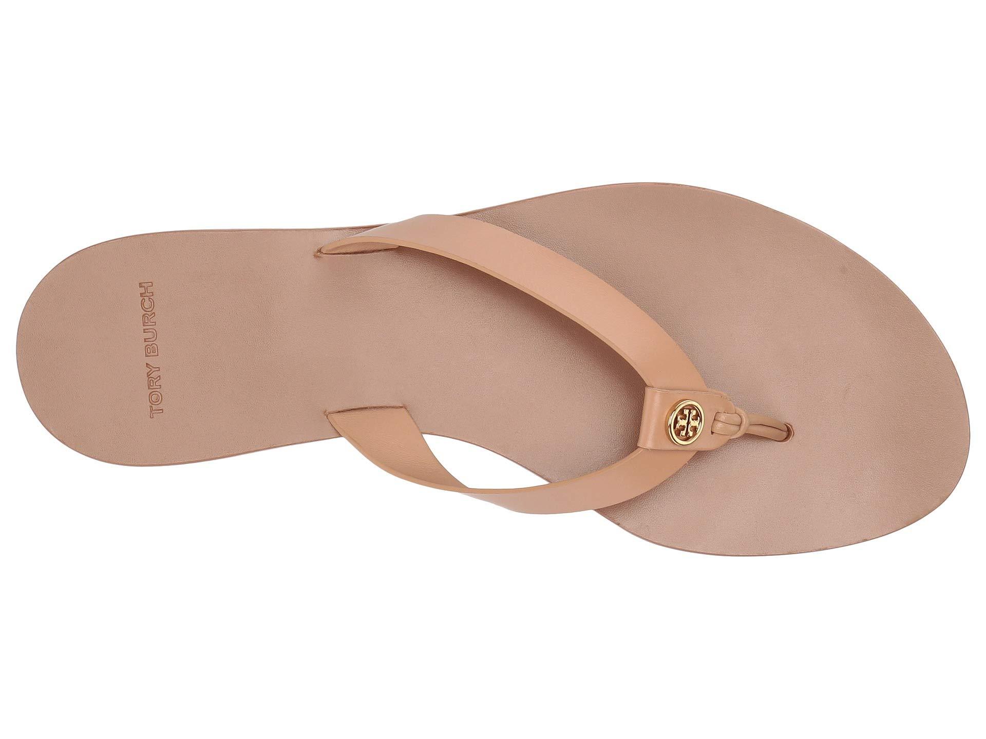 Tory Burch Leather Manon Thong Sandal - Lyst