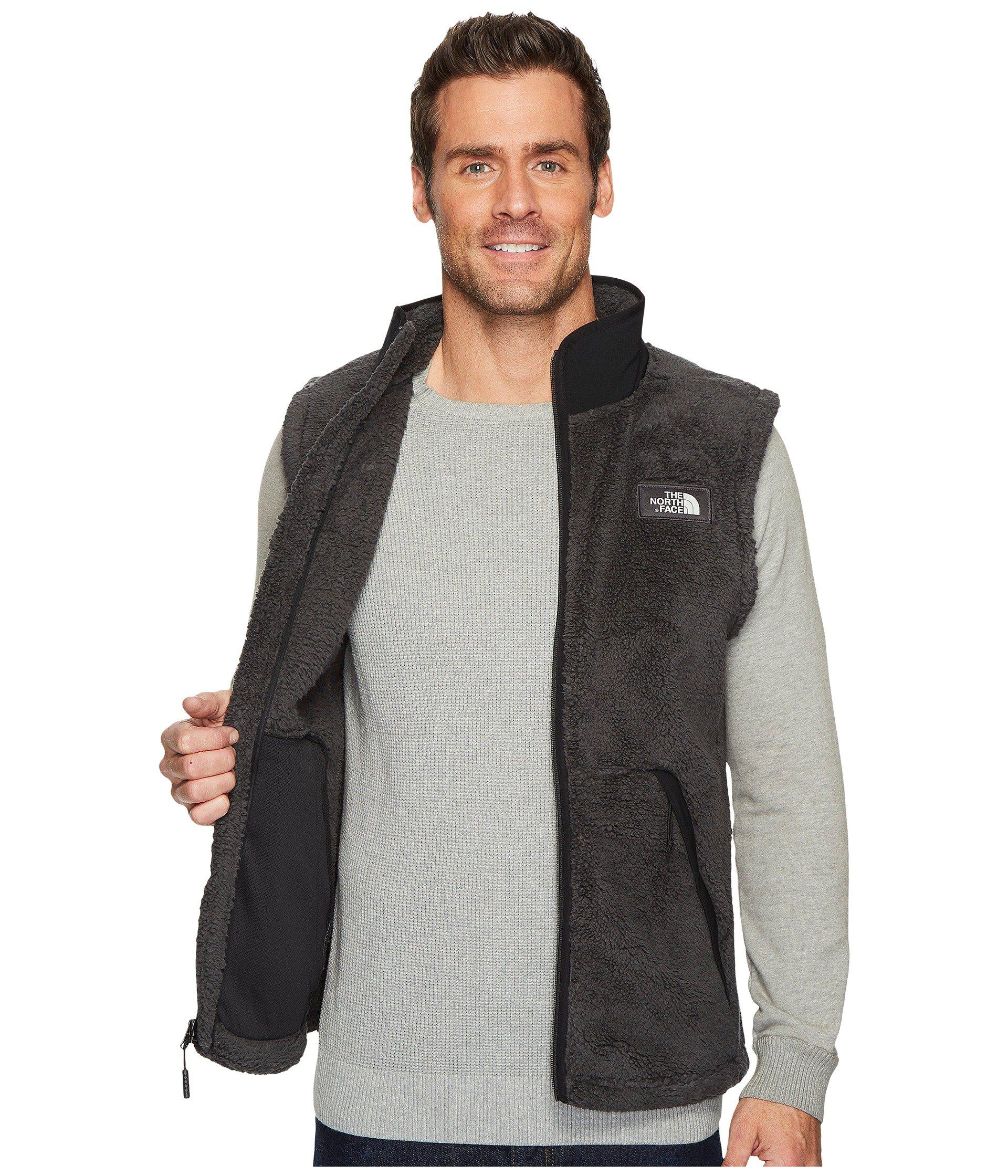 the north face campshire fleece vest