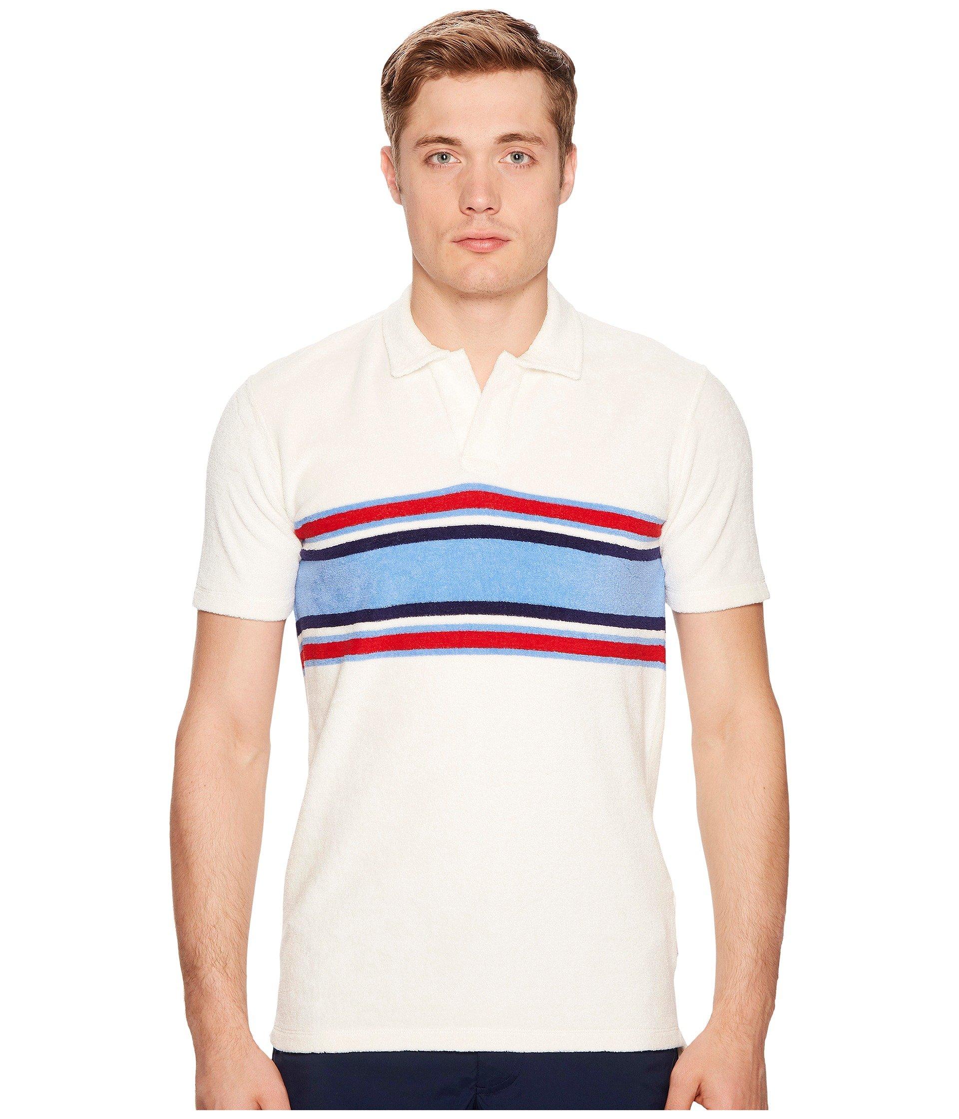 orlebar brown white polo