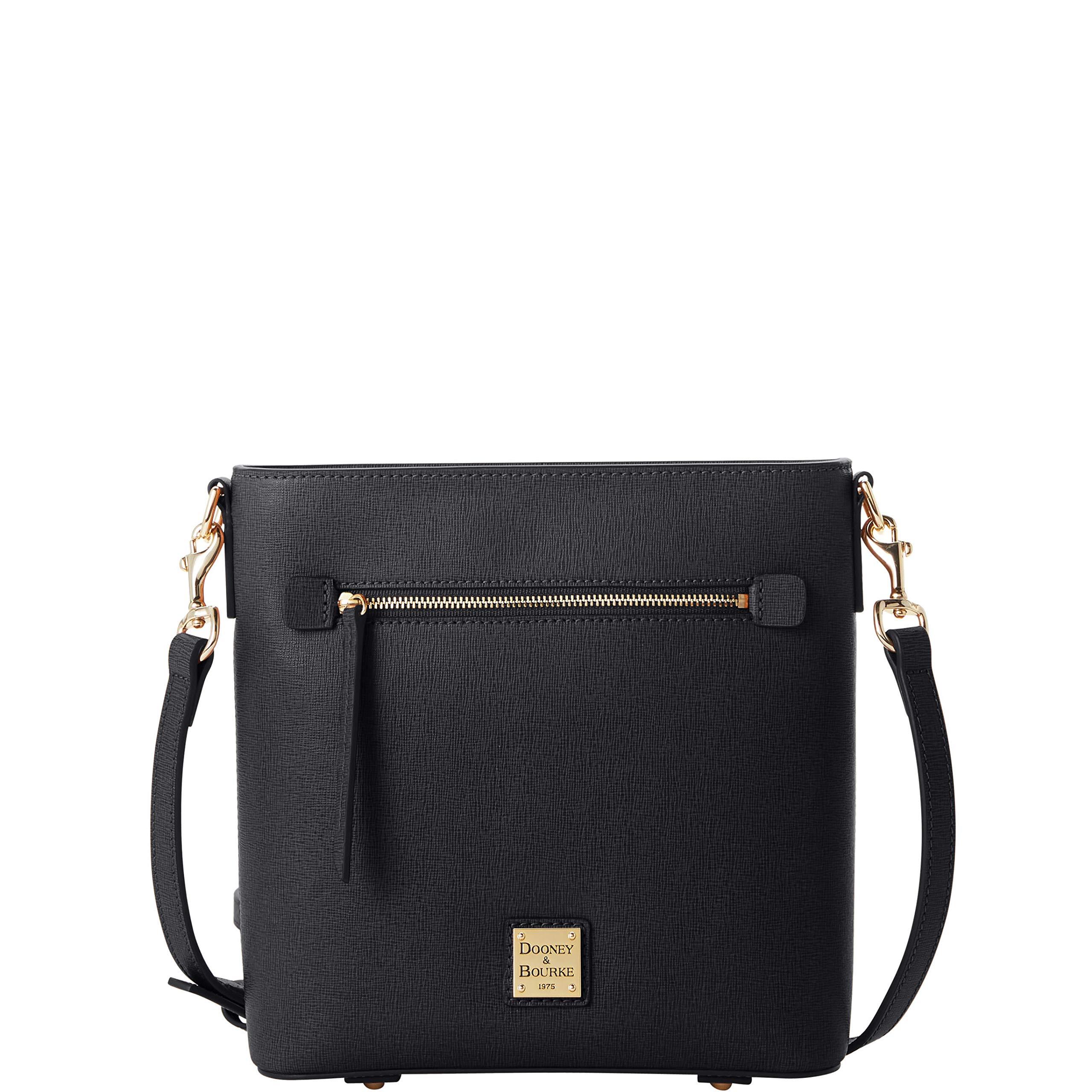 Dooney & Bourke Leather Saffiano Zip Crossbody in Black Lyst