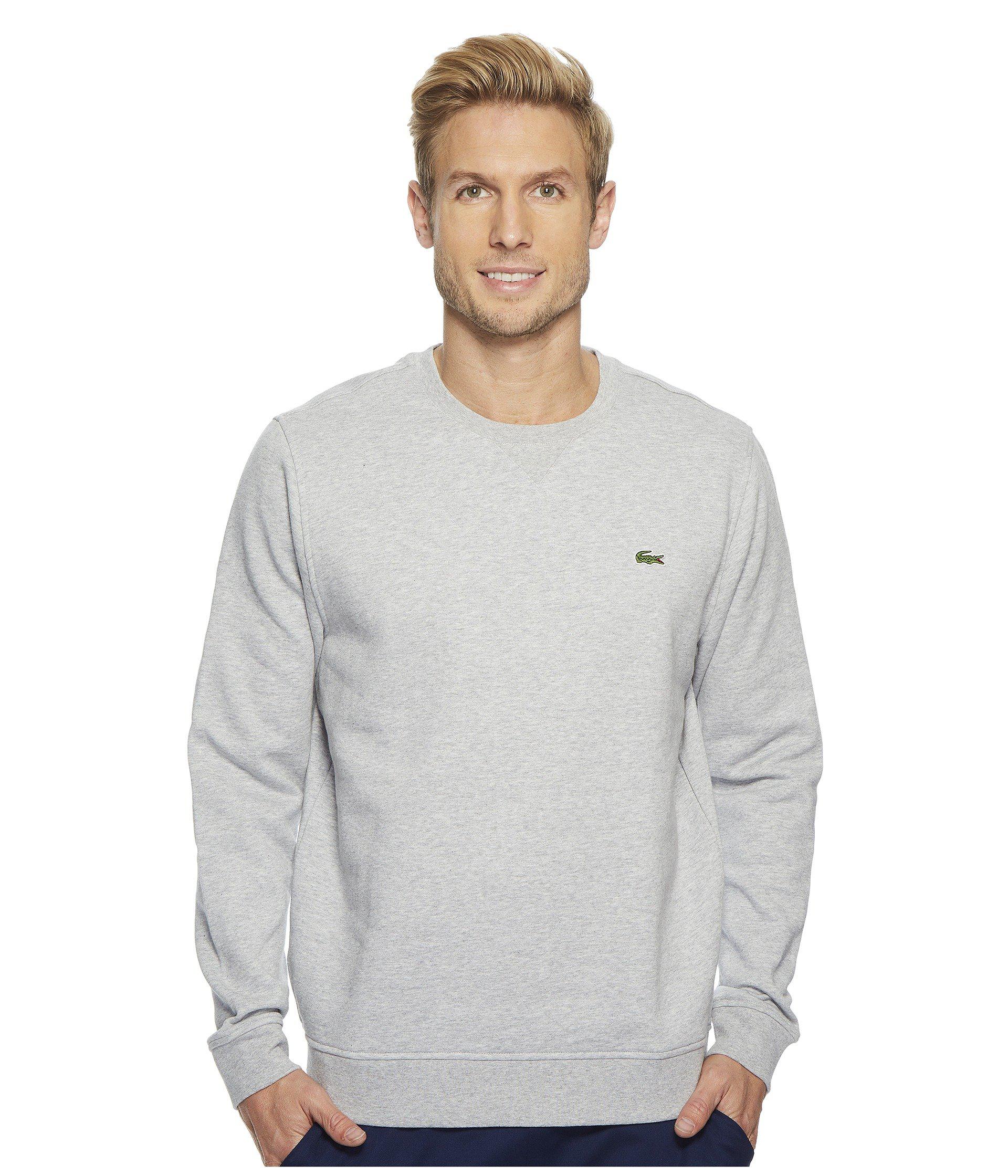 mens crew neck fleece