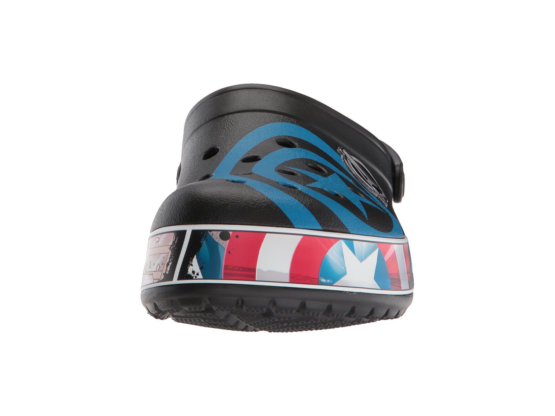 Captain america crocs mens discount
