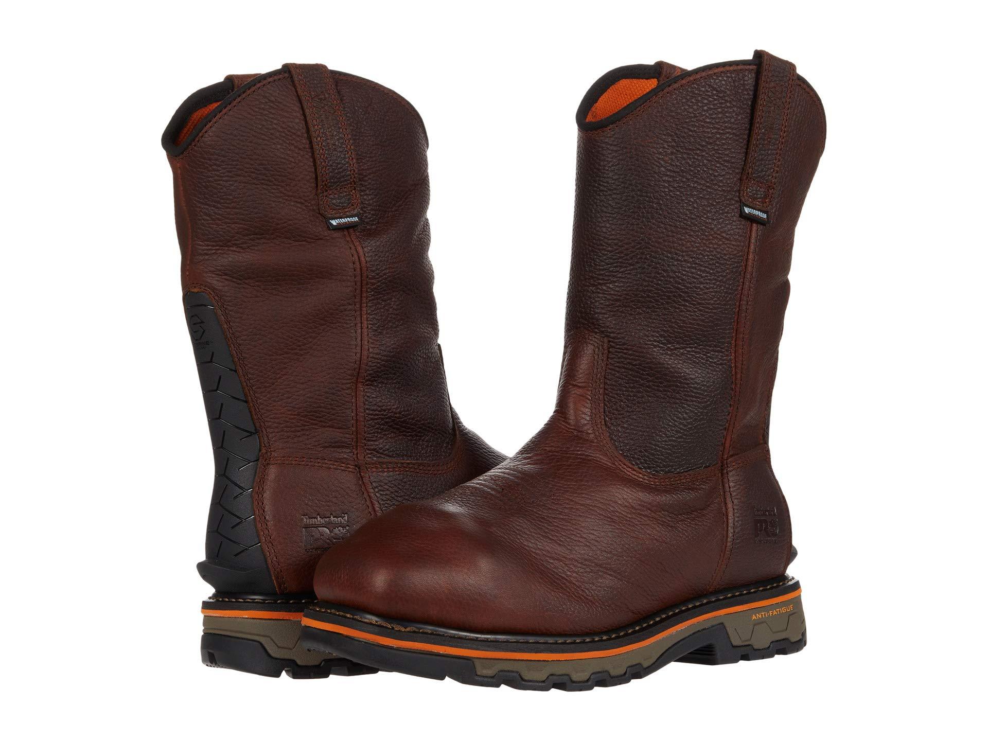 timberland pro true grit pull on