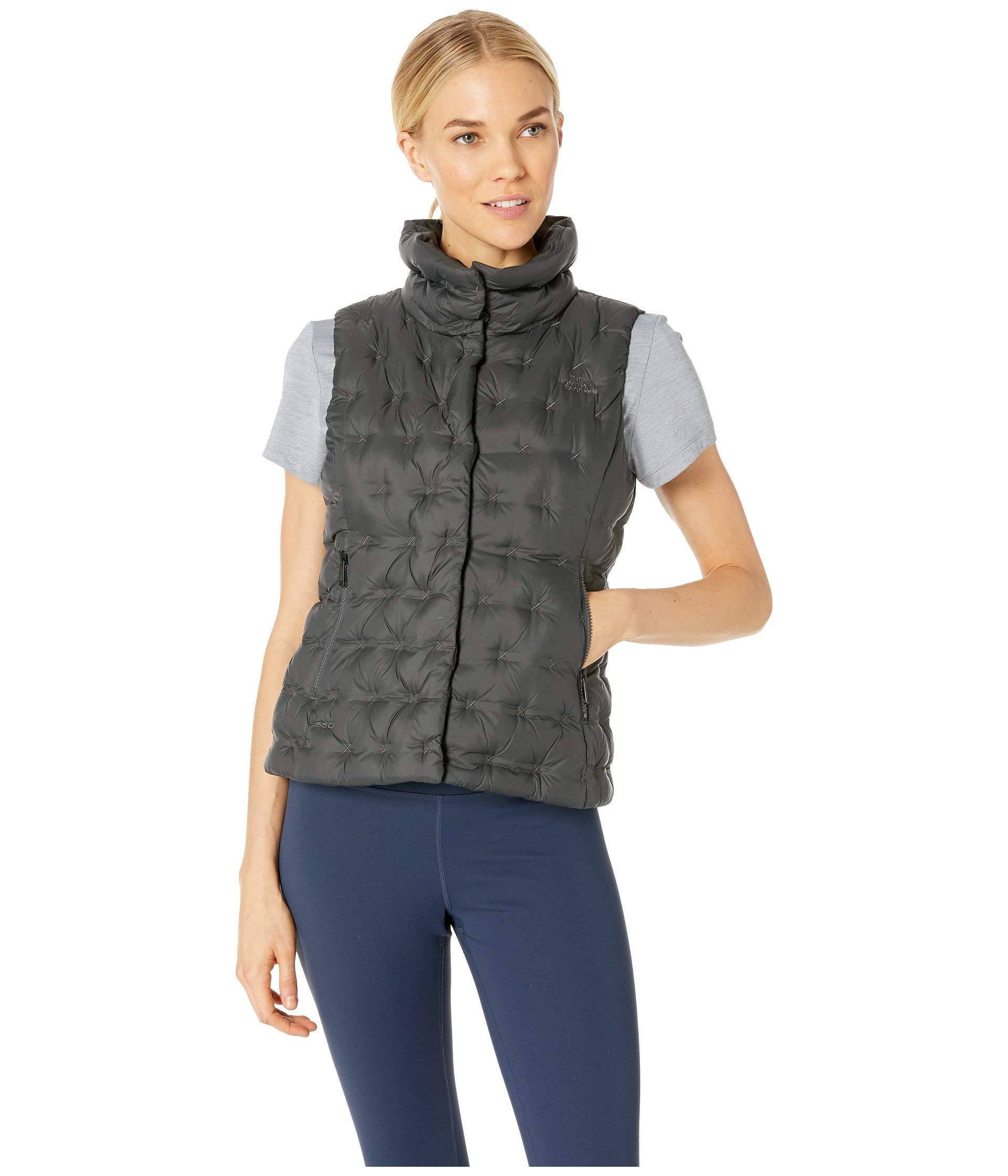 the north face women's holladown crop vest