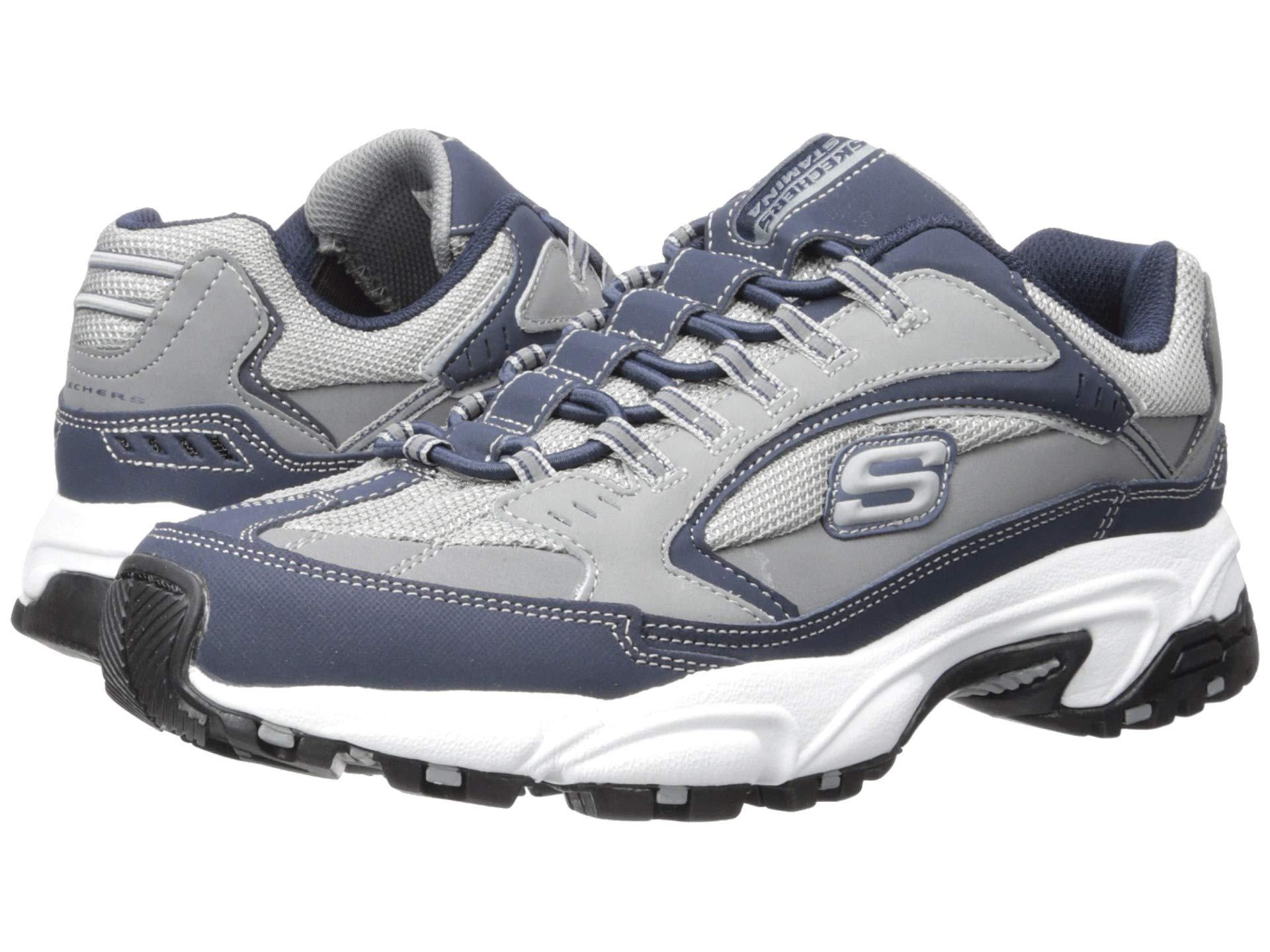 Skechers Stamina Woodmer Blue for Men | Lyst