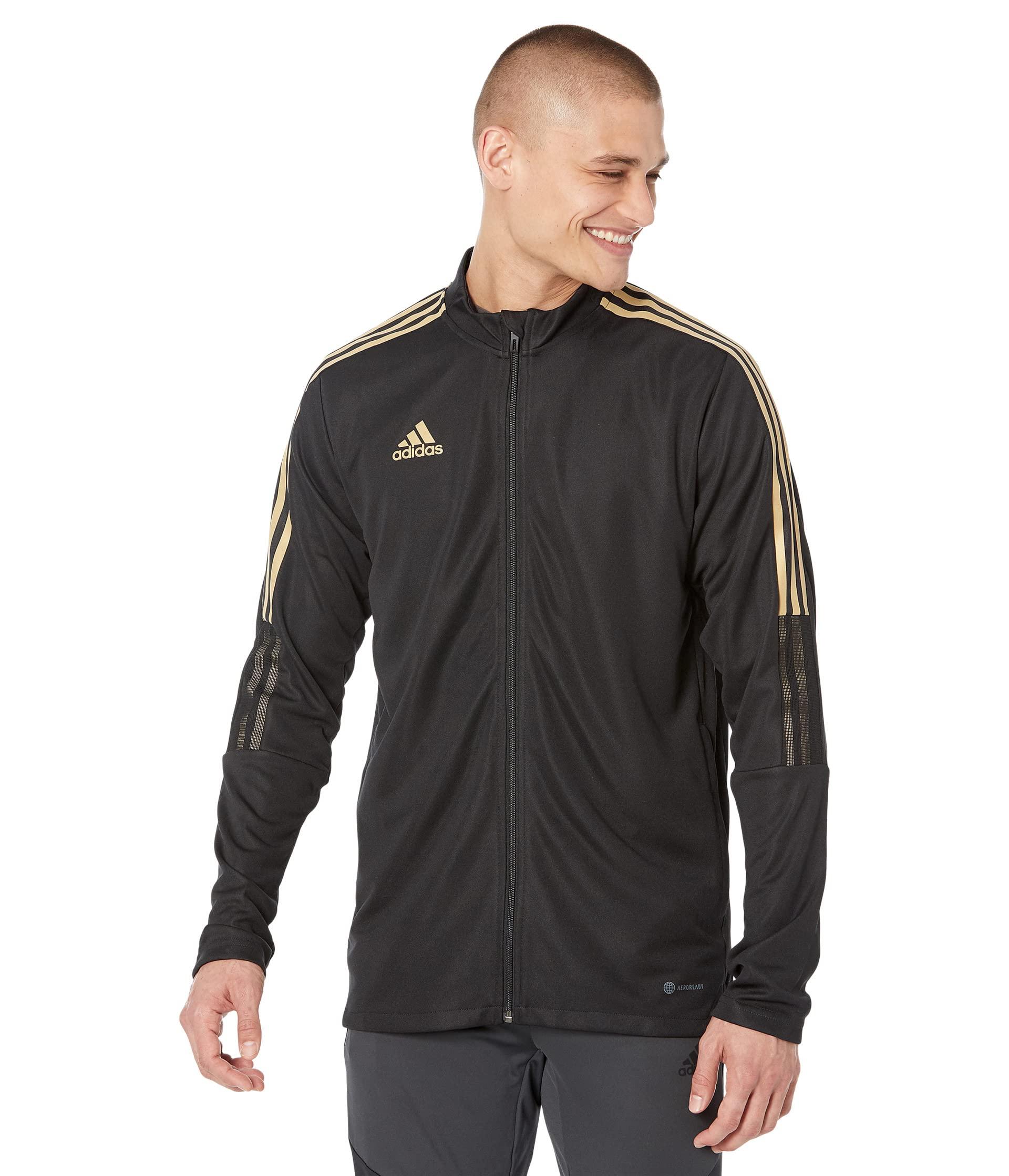 adidas Synthetic Tiro 21 Track Jacket in Gold (Metallic) for Men | Lyst