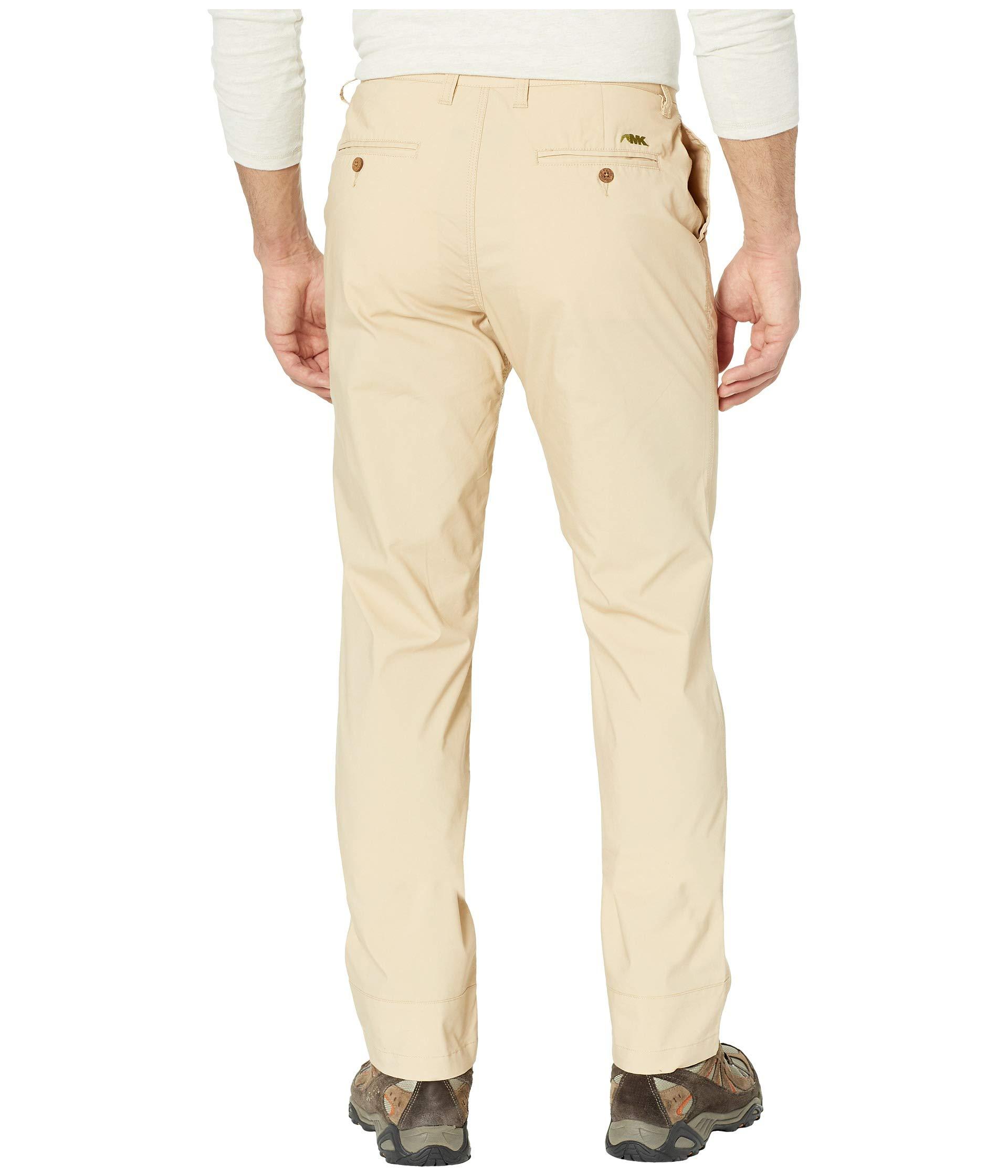 Mountain Khakis Cotton Stretch Poplin Pants Slim Fit in Khaki (Natural ...