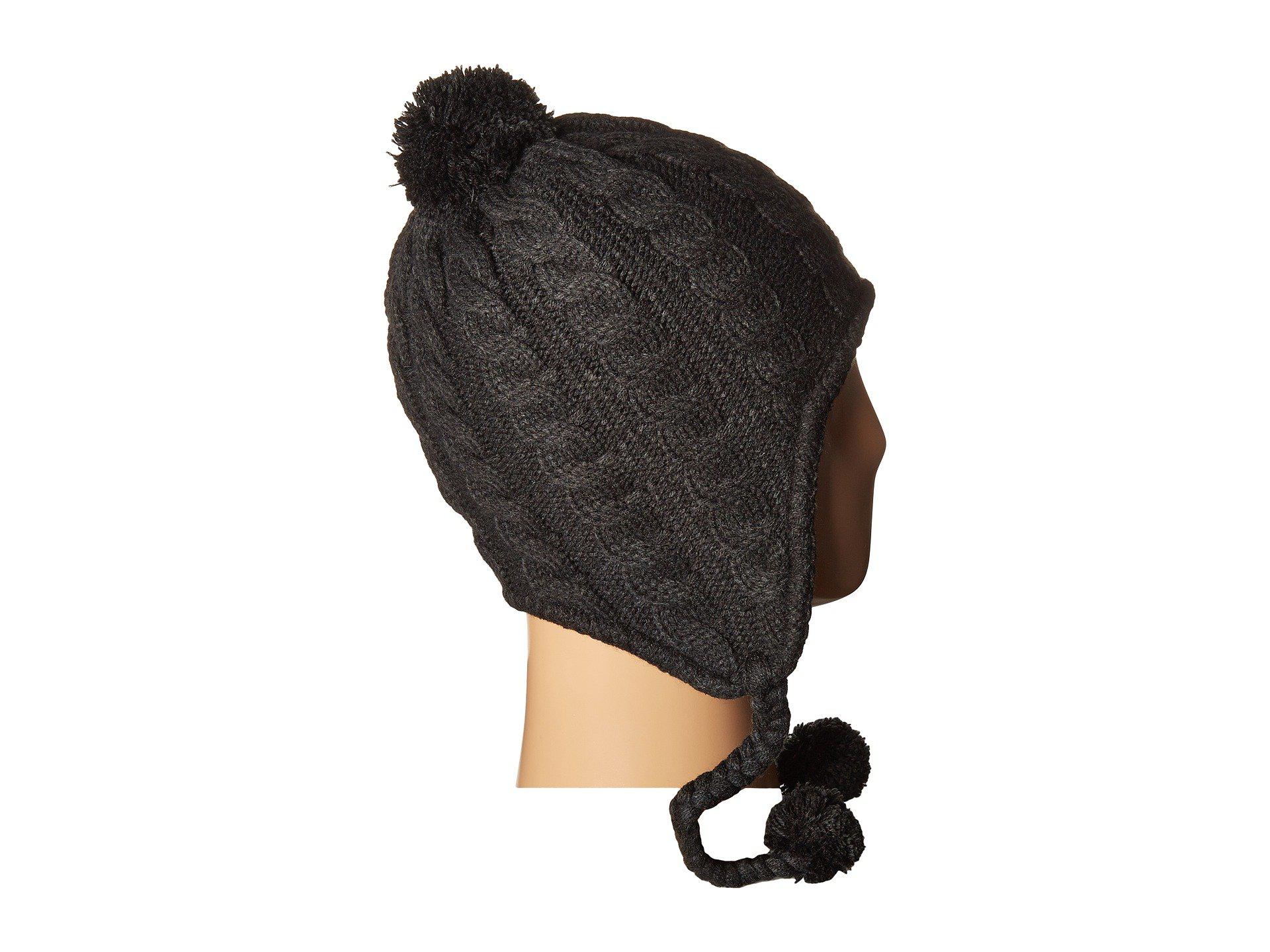 the north face women's fuzzy earflap beanie
