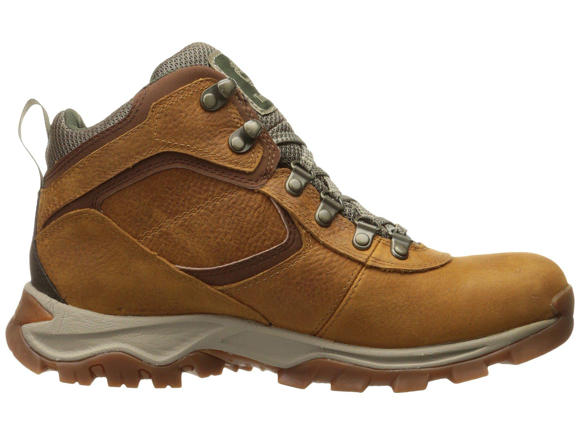 timberland mt maddsen mid leather waterproof hiking boots