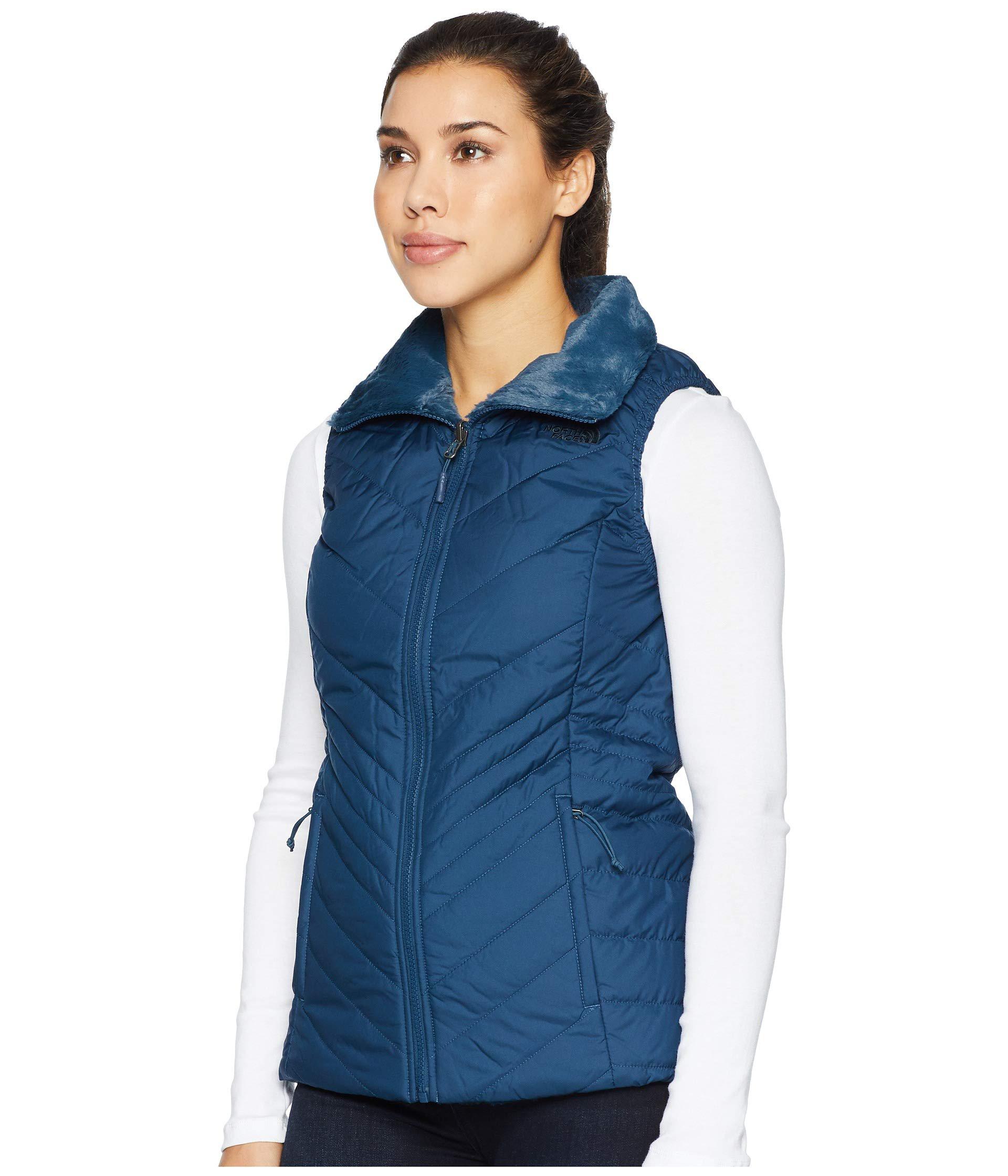 north face mossbud reversible vest