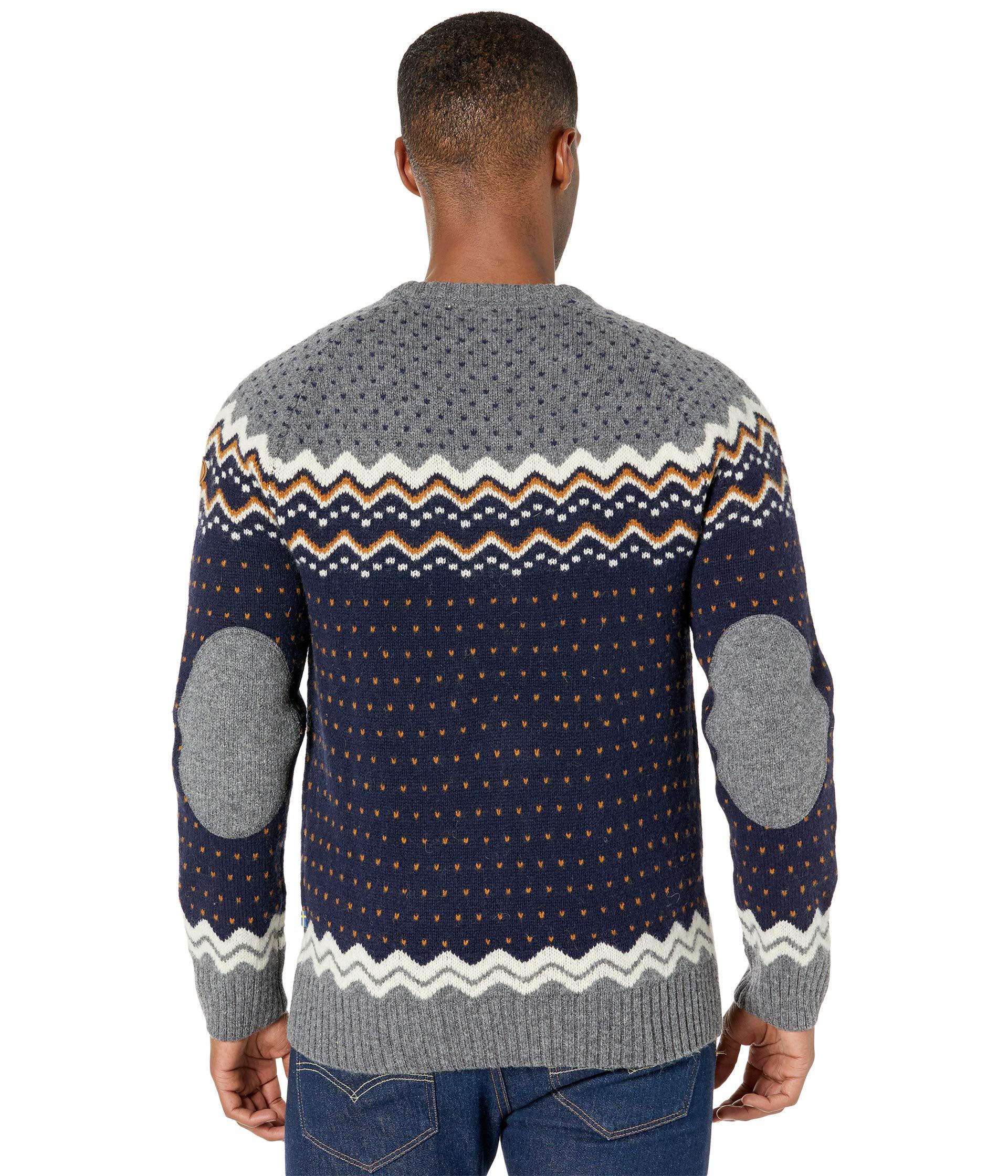 Fjallraven Wool Ovik Knit Sweater in Navy (Blue) for Men - Save 8% - Lyst
