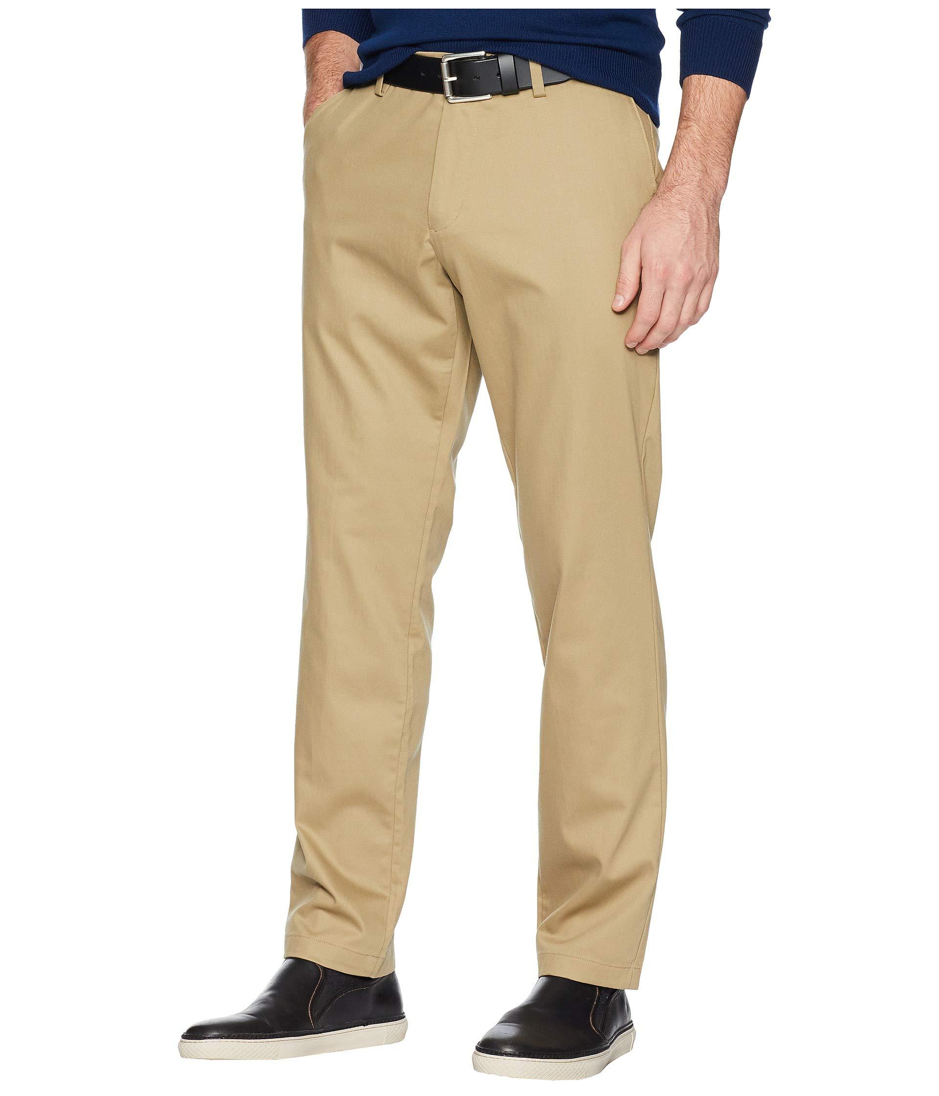 men's athletic fit khaki pants