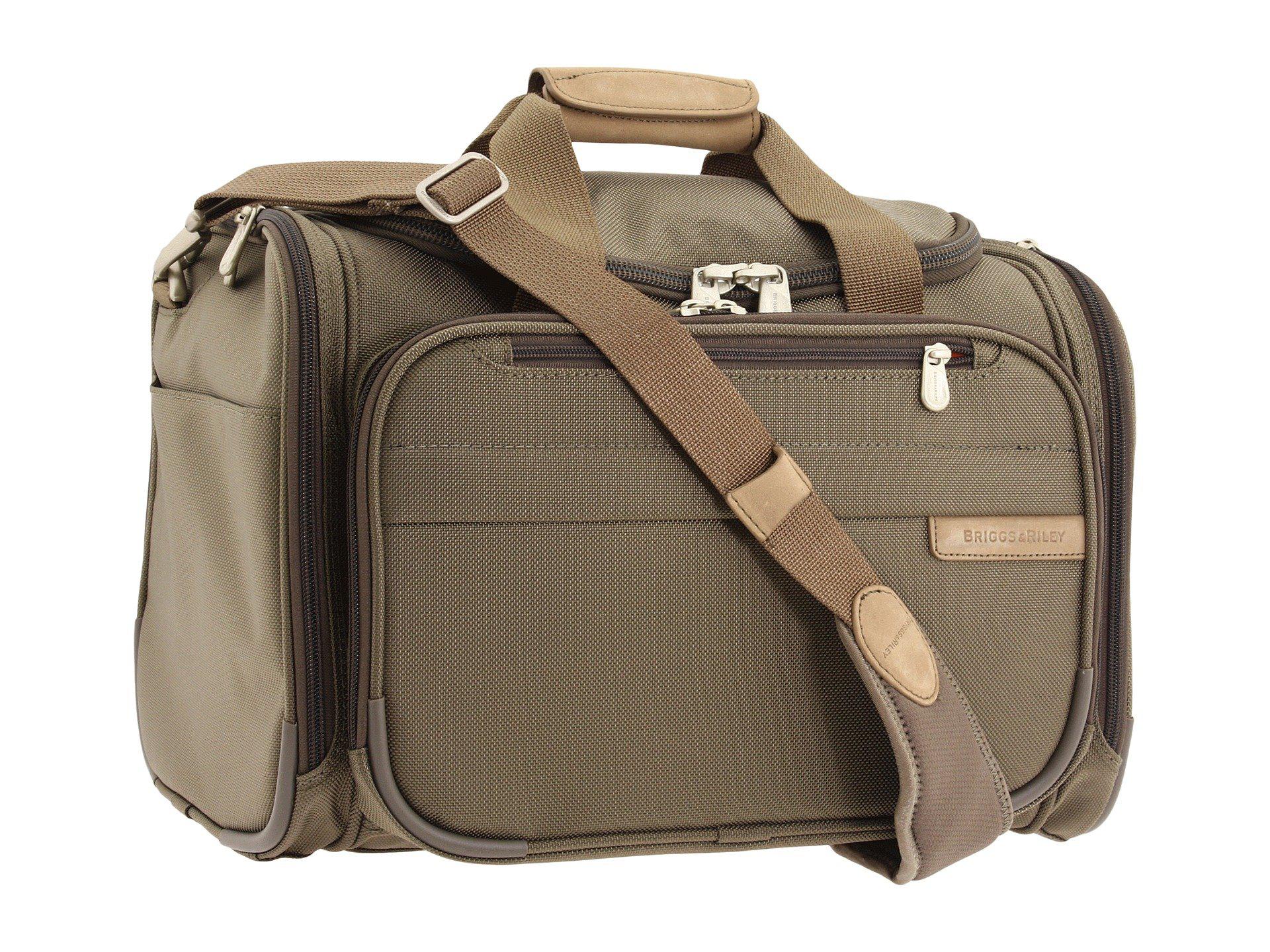 Briggs Riley Synthetic Baseline Cabin Duffle In Olive Green