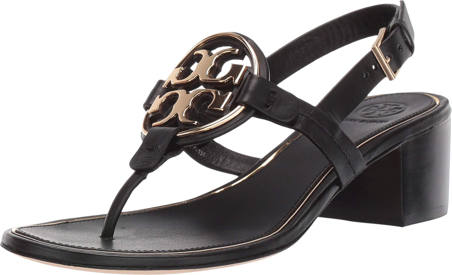 tory burch metal miller 50mm sandal