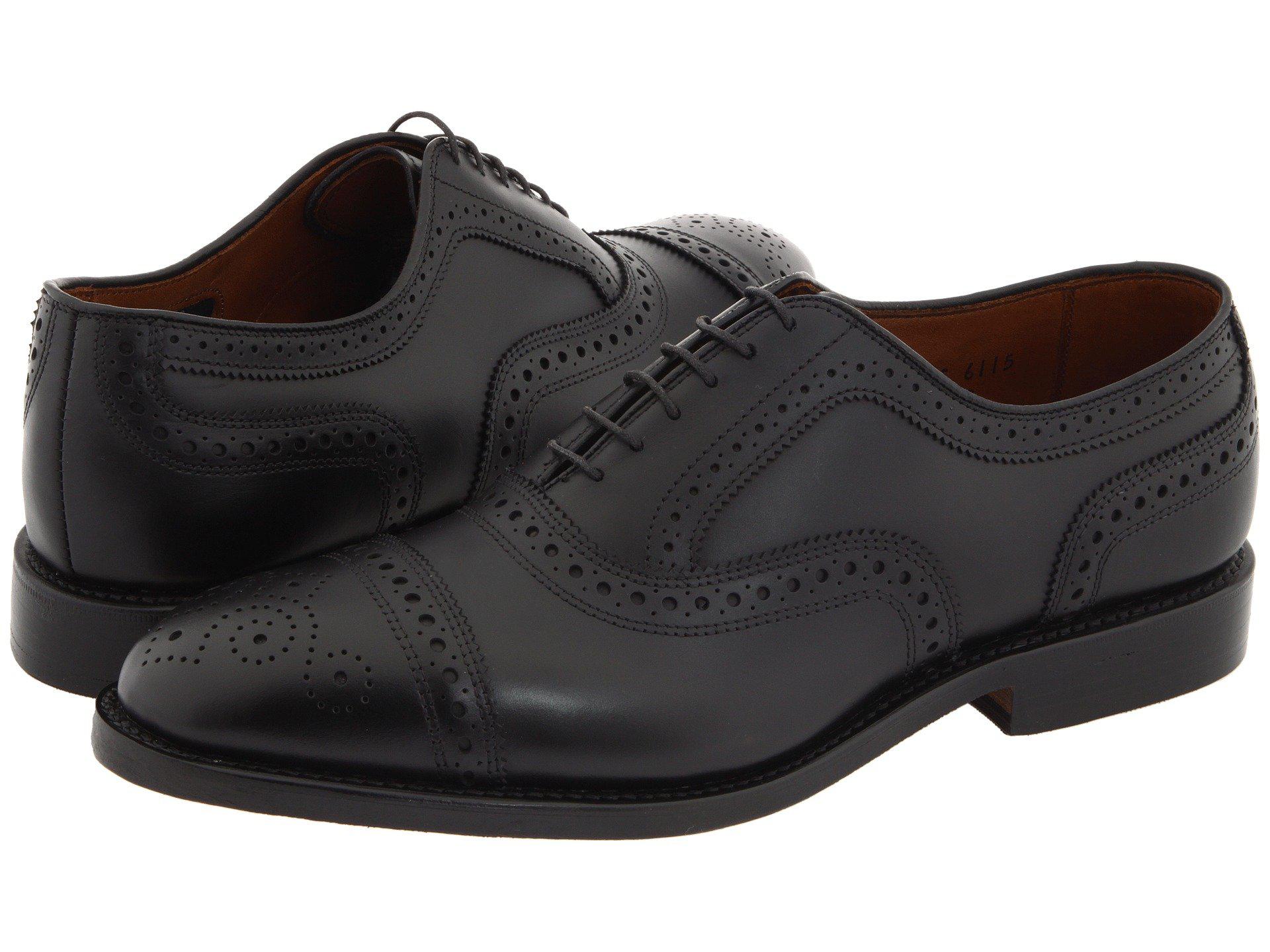 allen edmonds dark brown