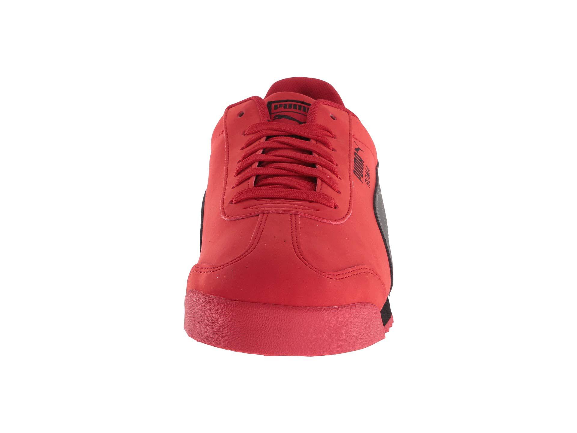 PUMA Roma Retro Nbk (ribbon Red/steel Gray/ Black) Shoes for Men | Lyst